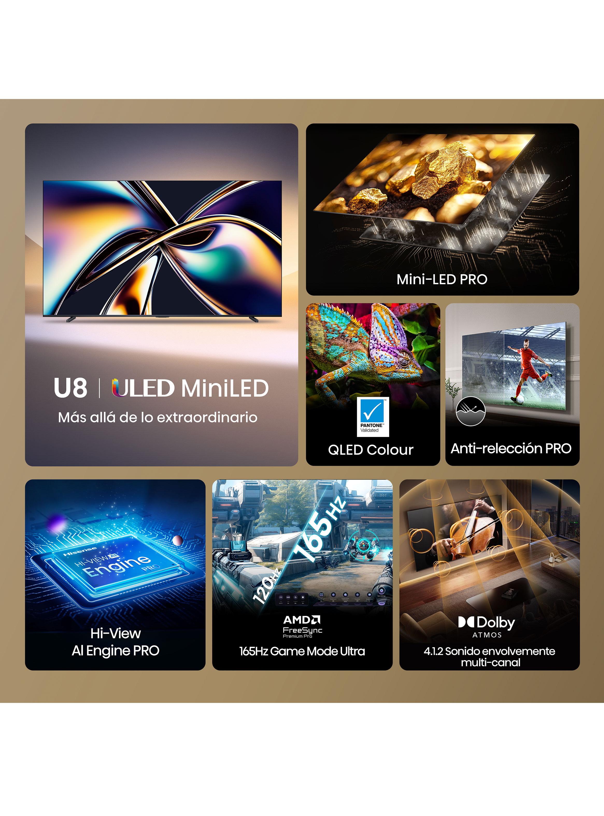 Mini LED Smart TV 100'' 4K UHD 100U8QG-5