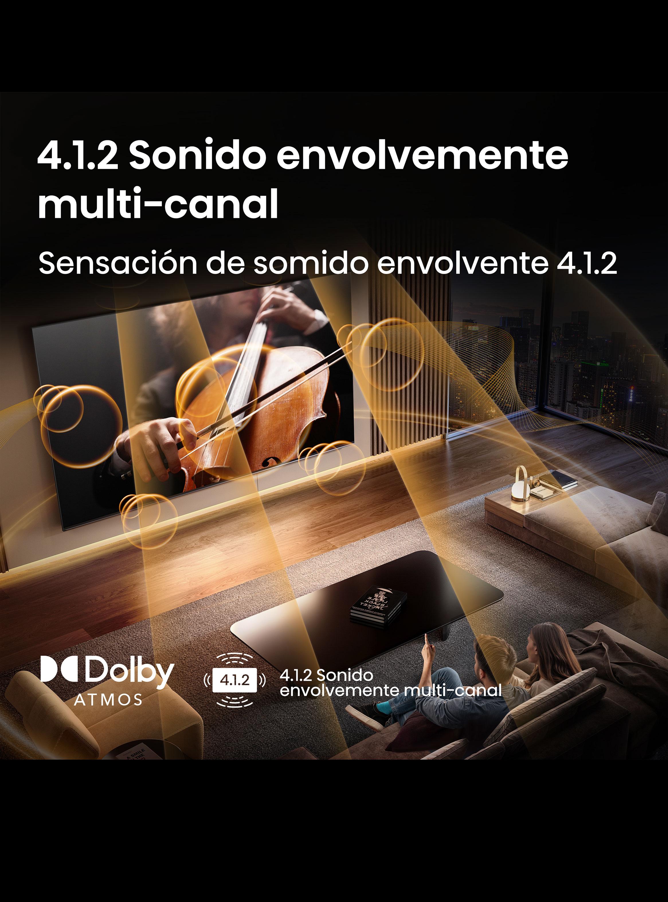 Mini LED Smart TV 100'' 4K UHD 100U8QG-6