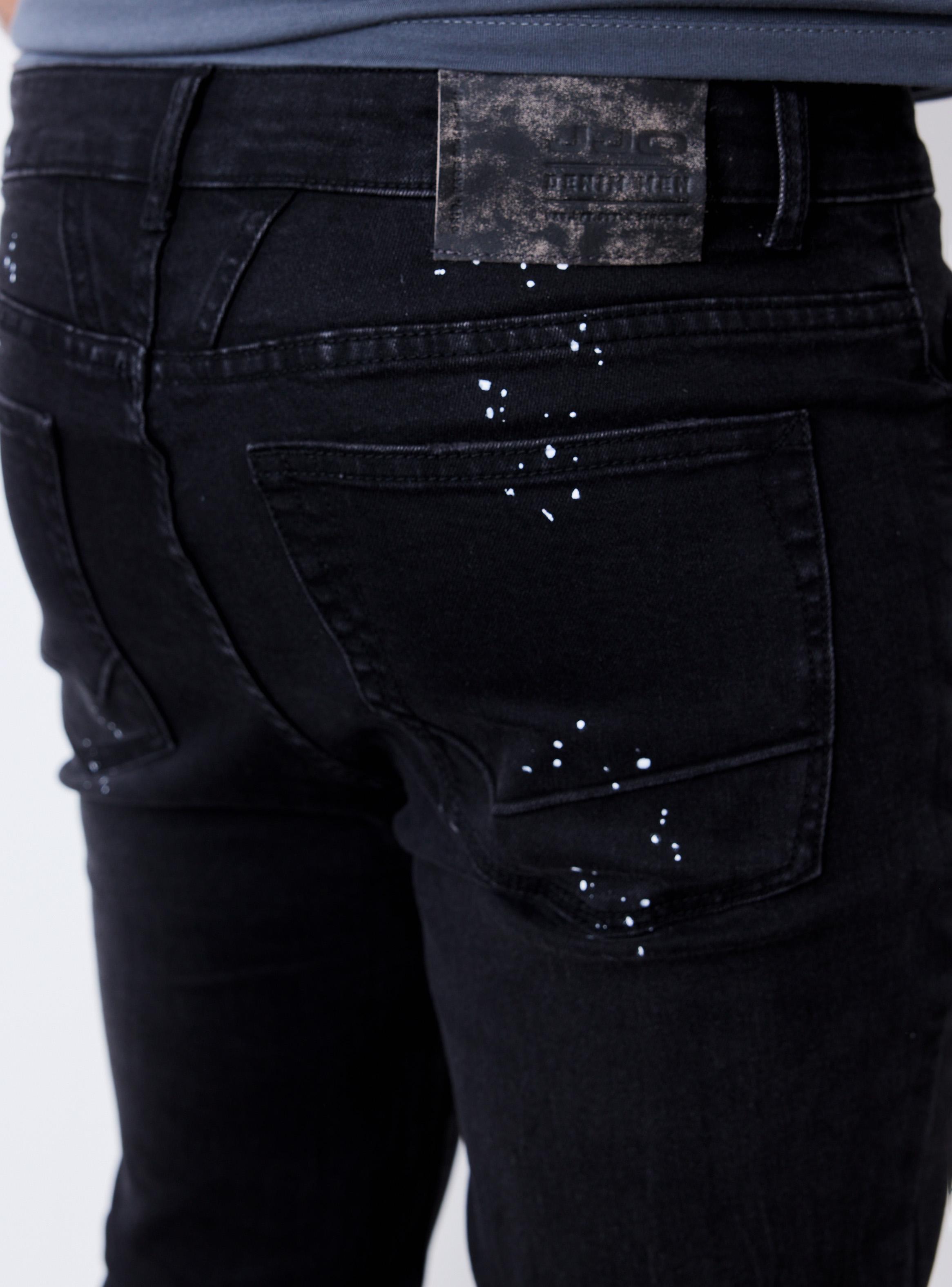 Jeans Super Skinny con Roturas y Parches-3