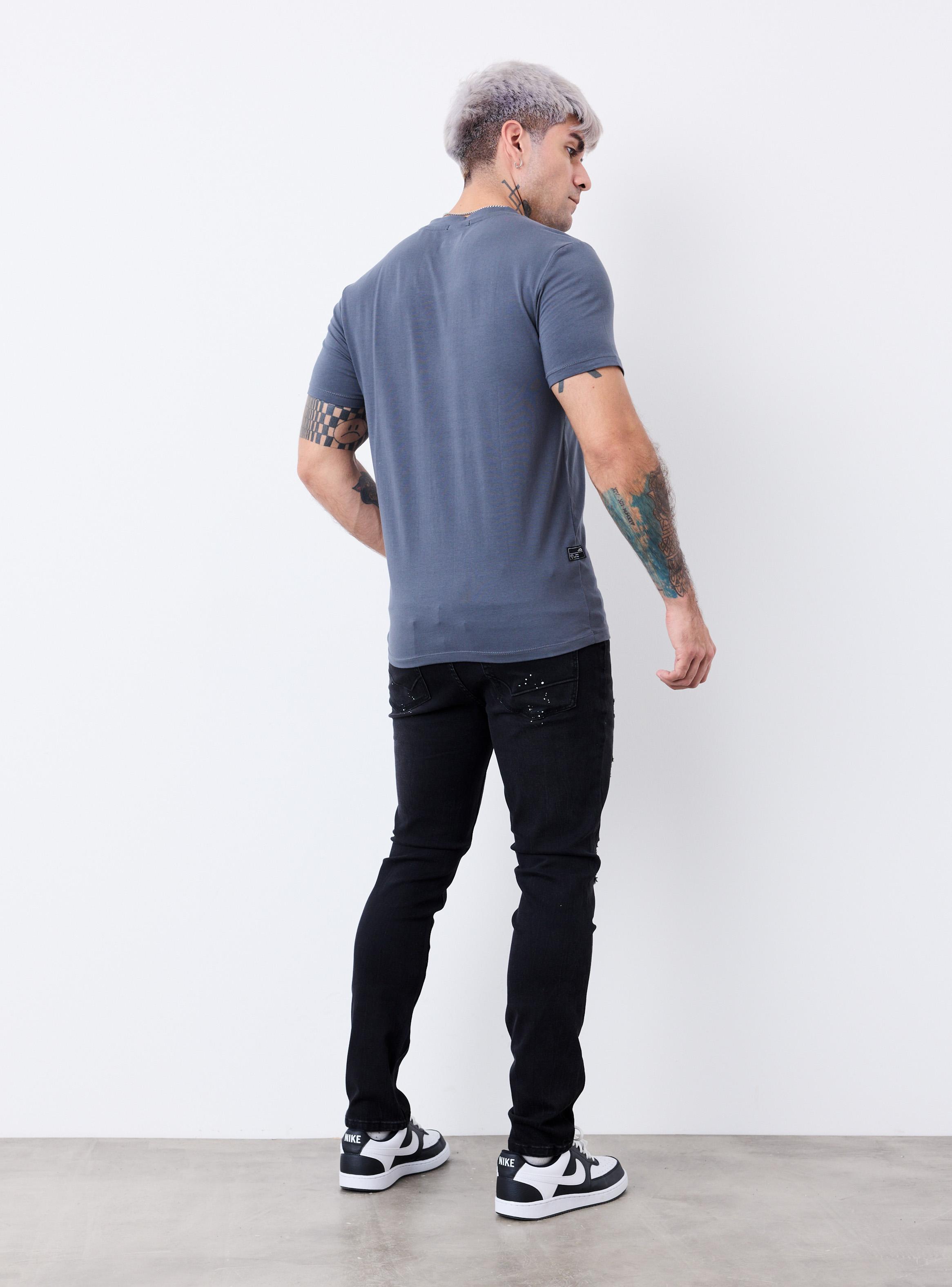 Jeans Super Skinny con Roturas y Parches-5