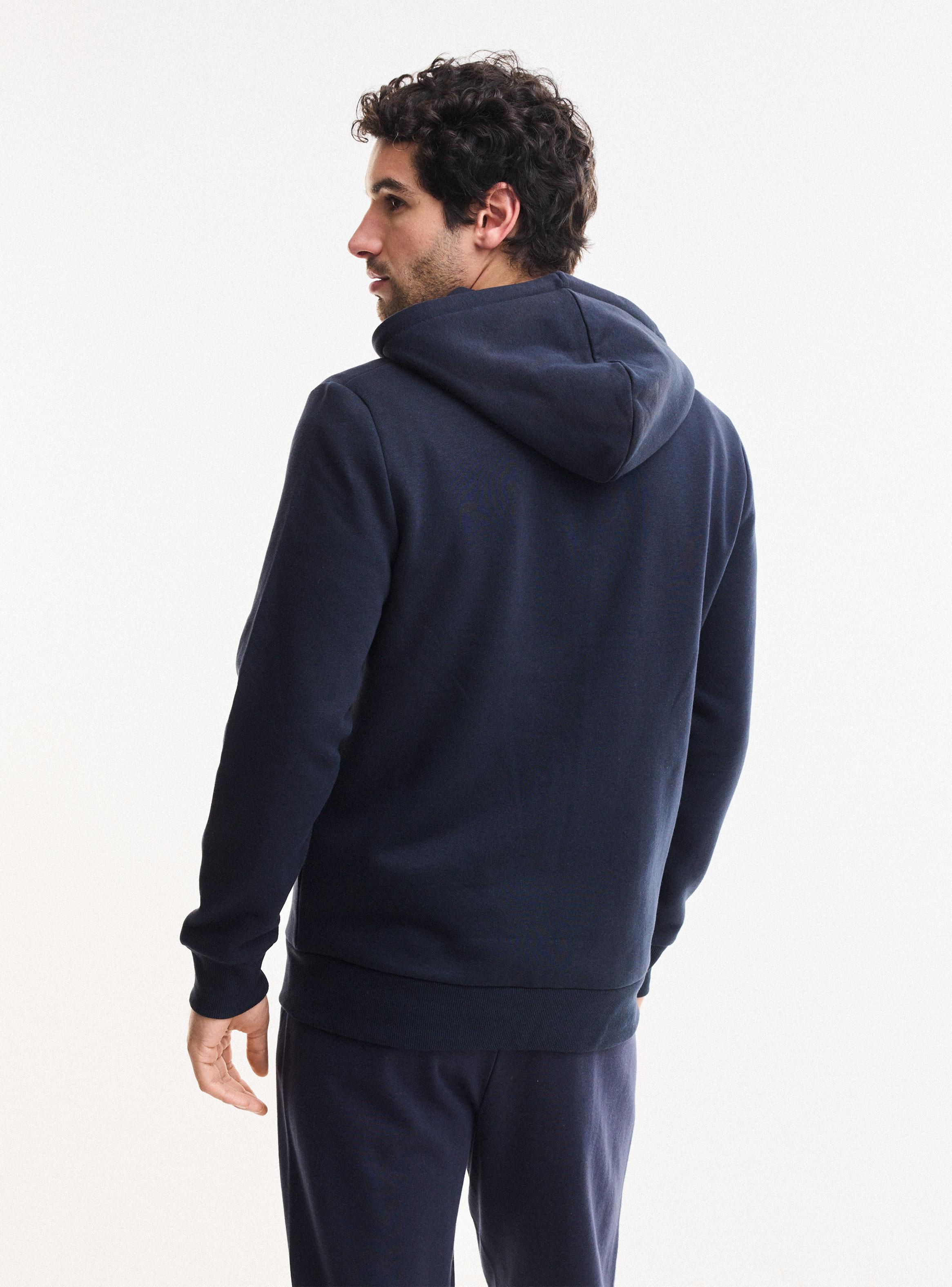 Polerón Basic con Capucha y Cierre-1