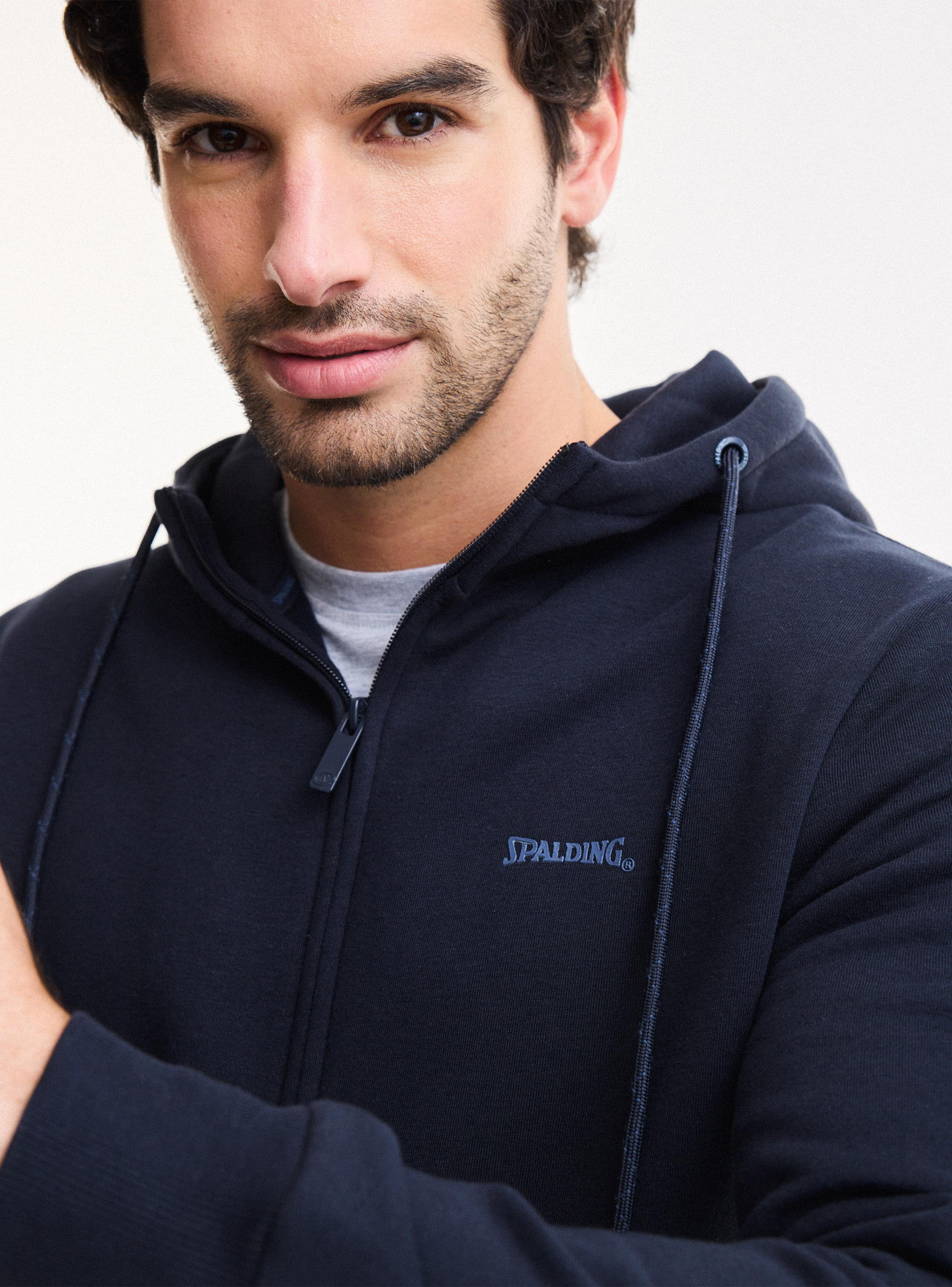 Polerón Basic con Capucha y Cierre-2