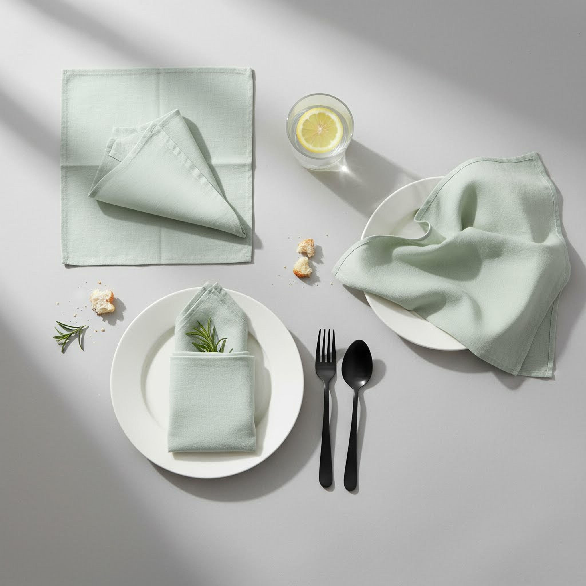 Set 4 Servillertas 45x45 cm-3