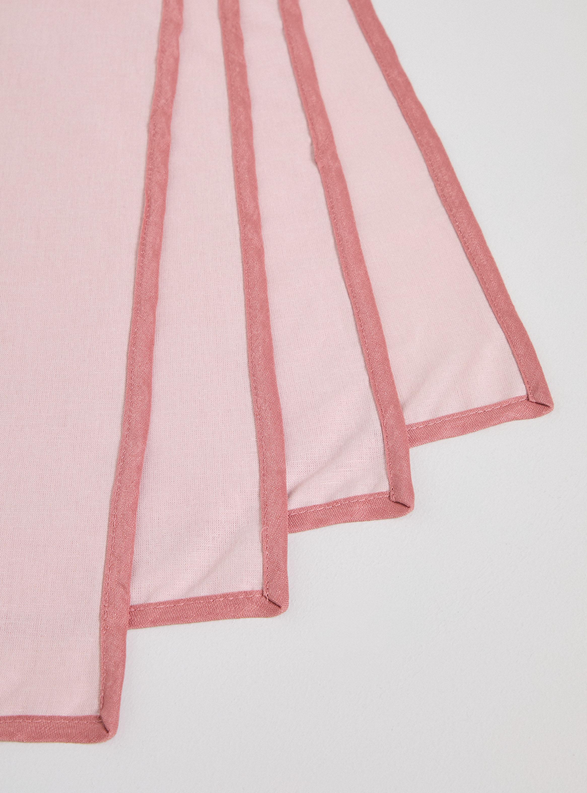 Set de 4 Individuales Rosa 33x48 cm-2