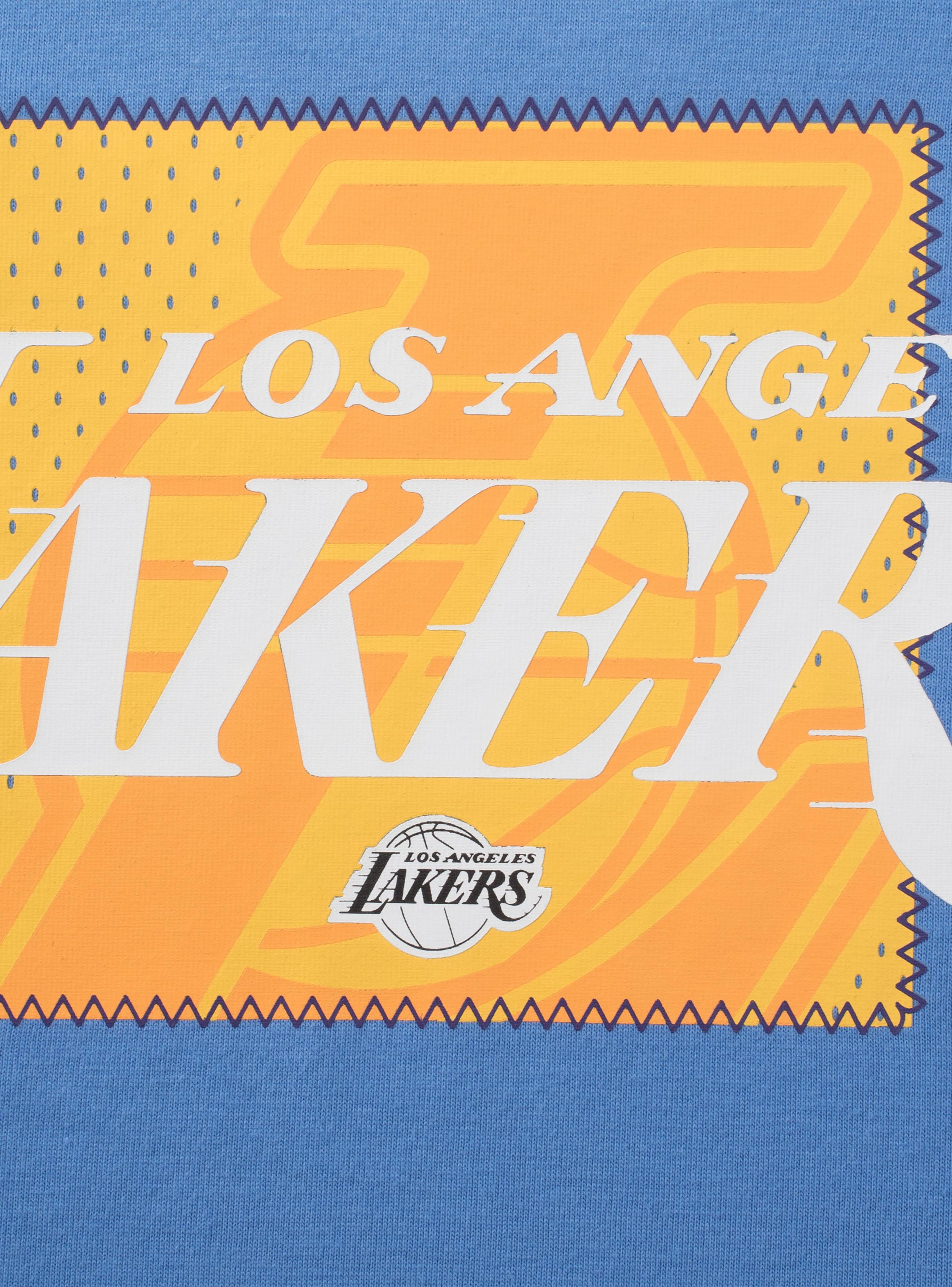 Camiseta Loose Fit Estampado Espalda Los Angeles Lakers-4