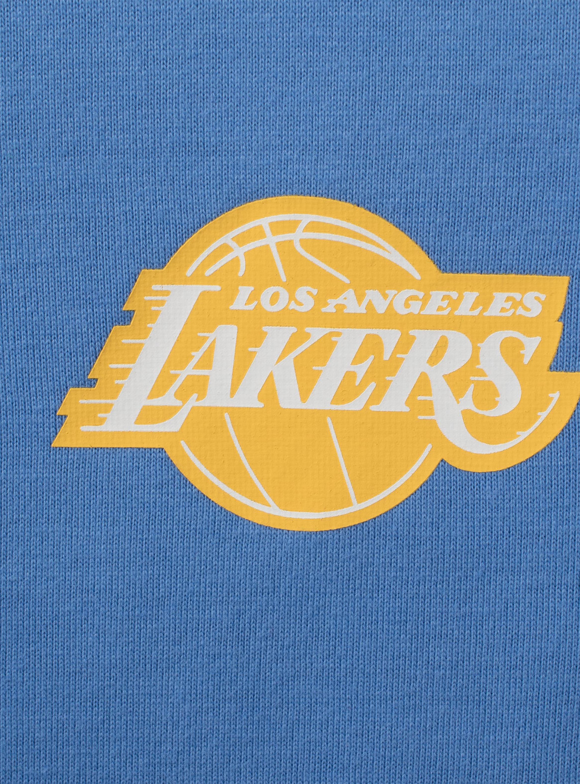 Camiseta Loose Fit Estampado Espalda Los Angeles Lakers-2