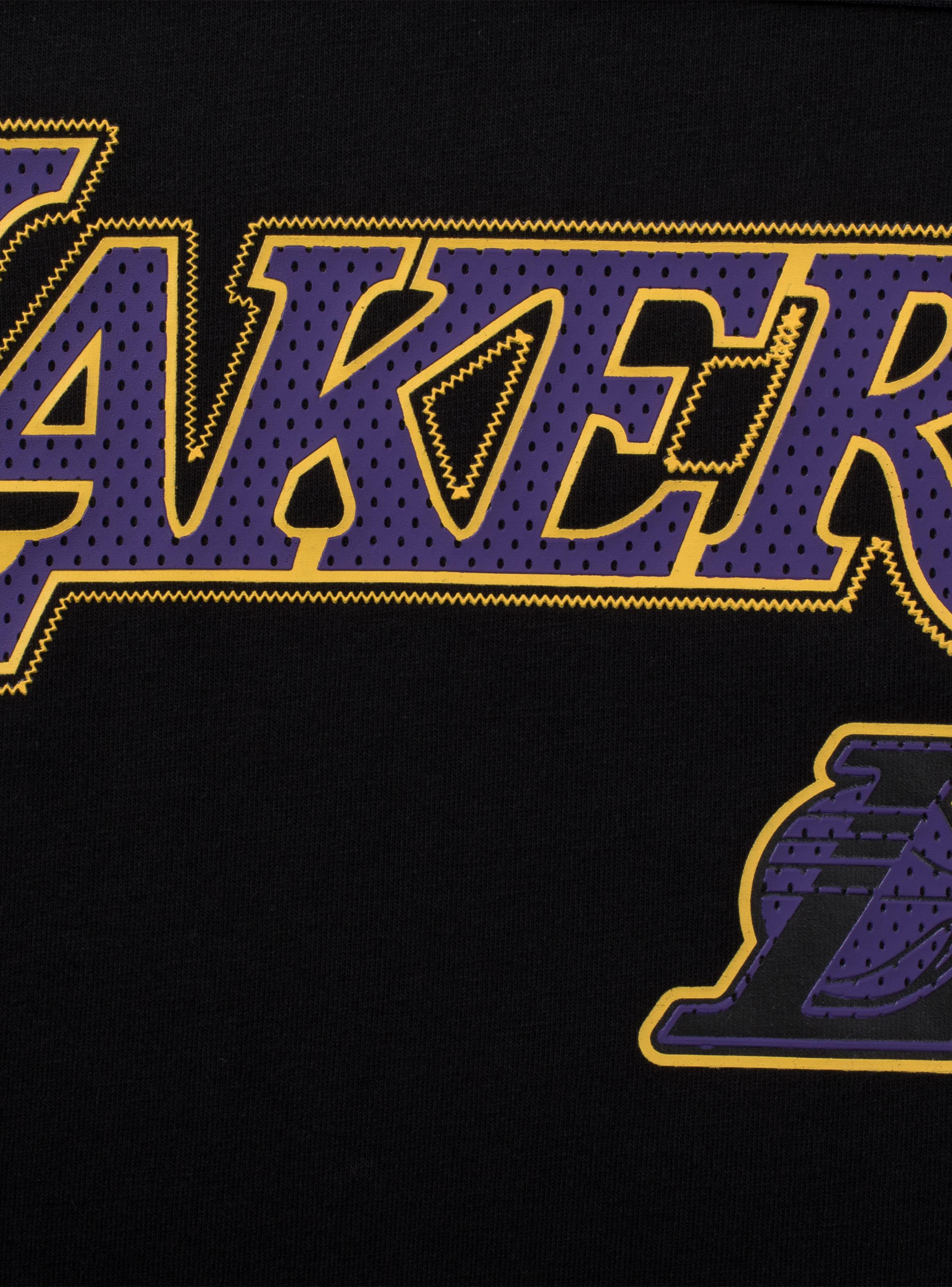Camiseta Loose Fit Estampado Lakers-2