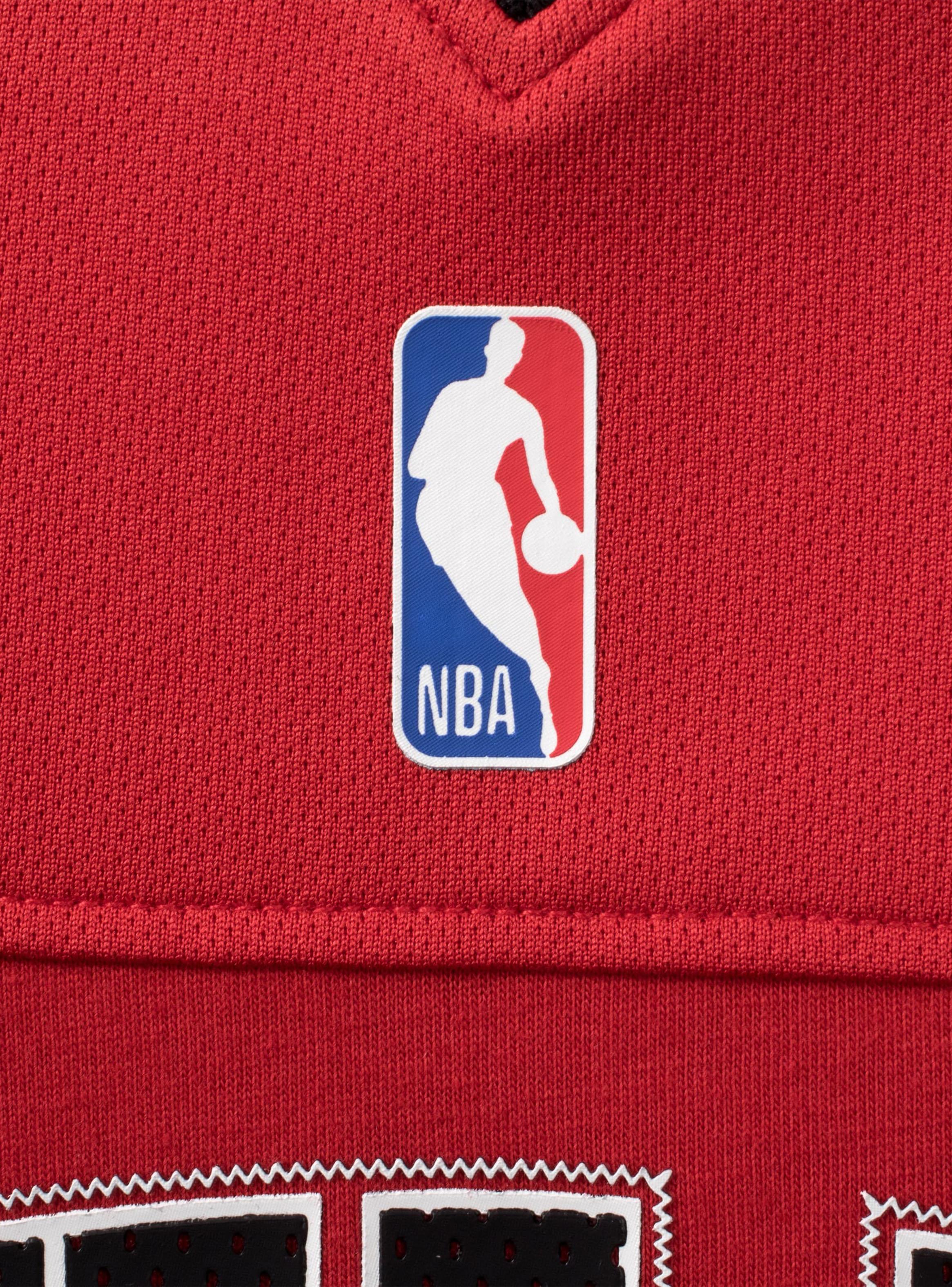 Camiseta Loose Fit Estampado Logo Chicago Bulls-4