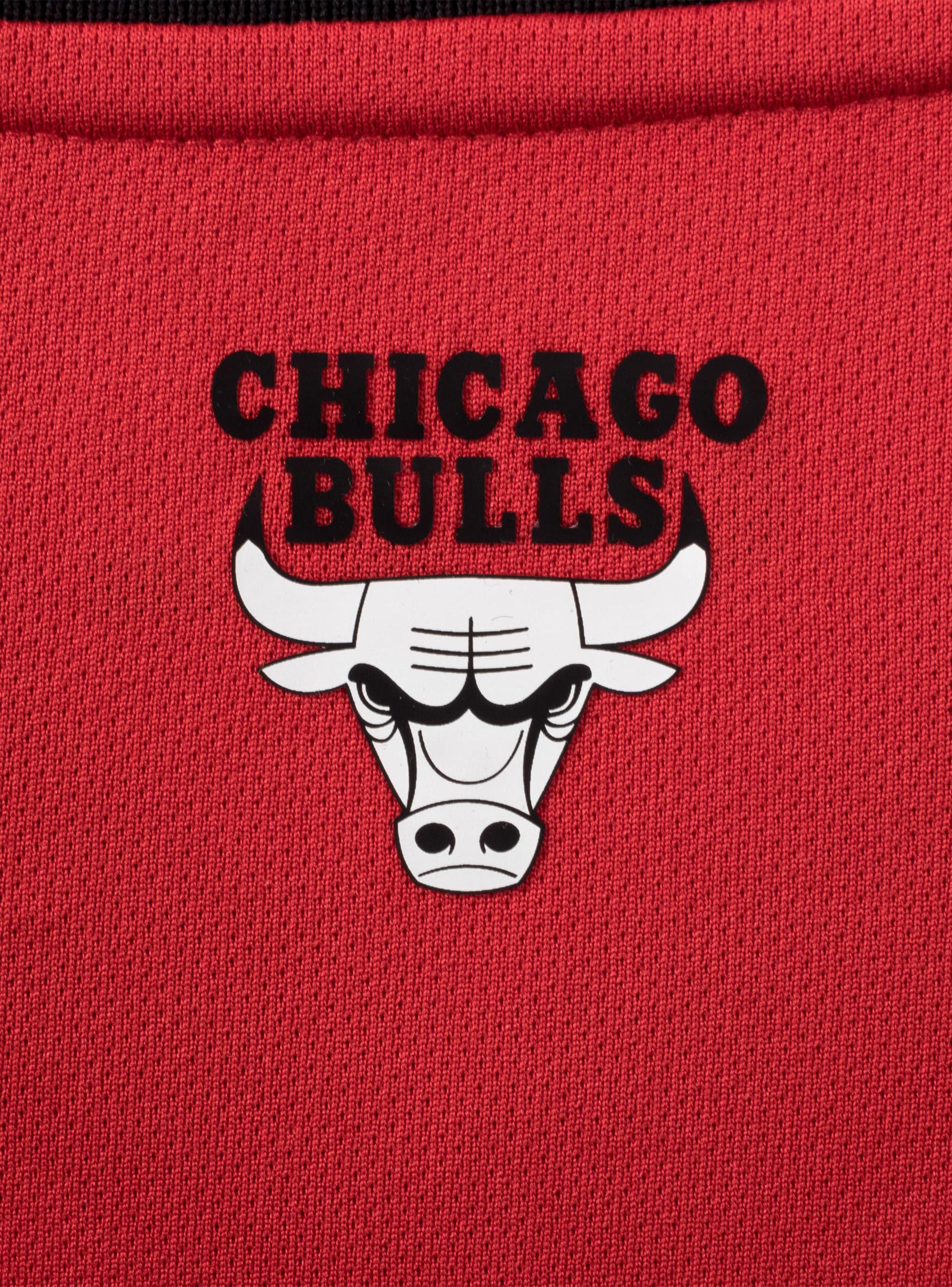 Camiseta Loose Fit Estampado Logo Chicago Bulls-3
