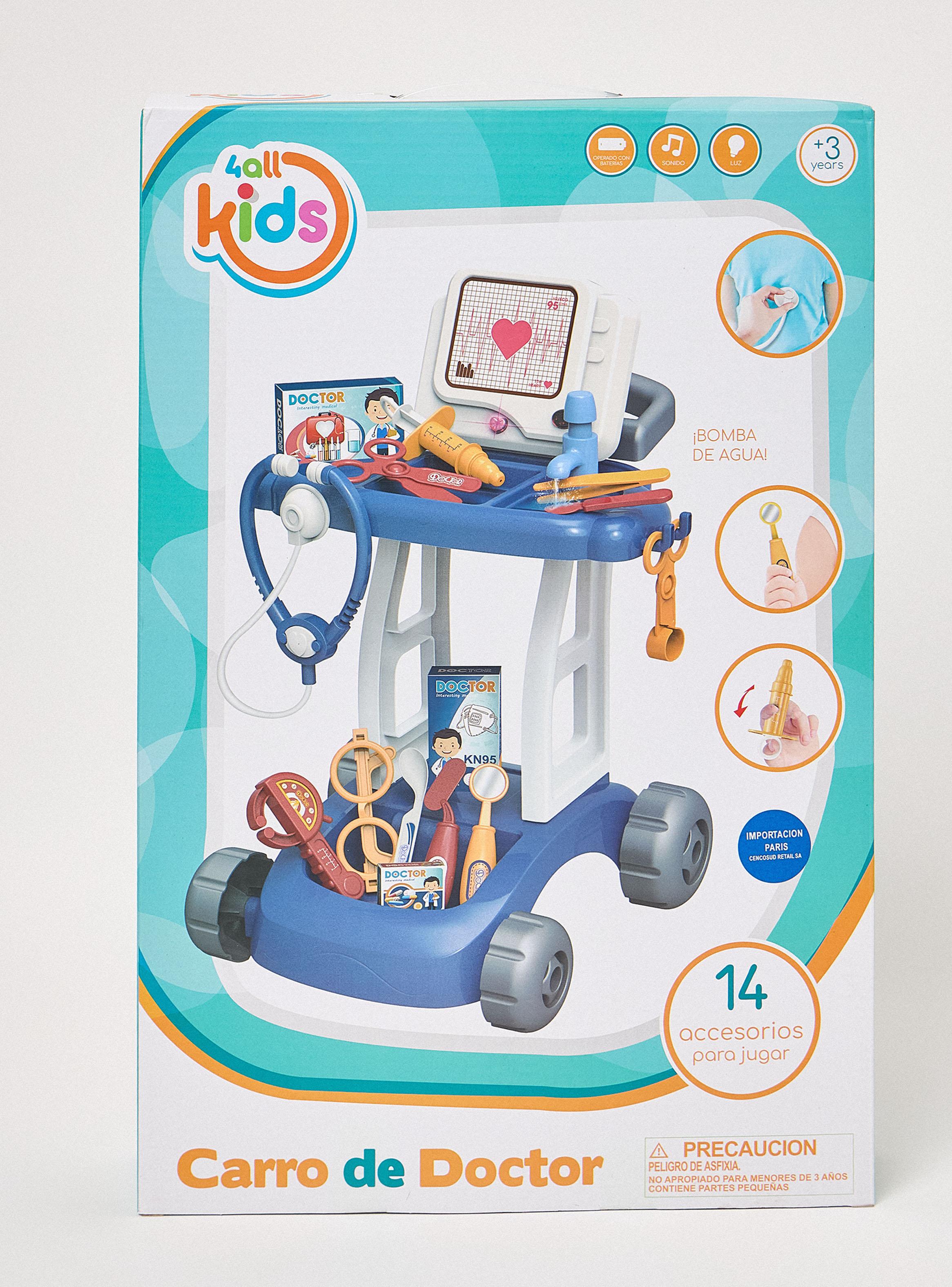 Set Juguete Doctor + Accesorios Azul-2