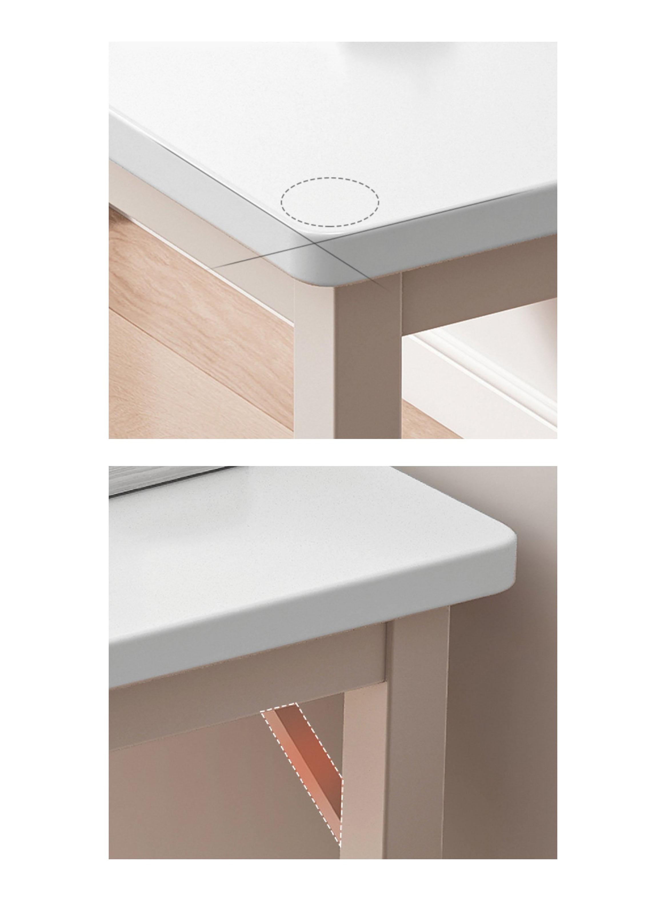 Escritorio Metal Classic Blanco-3