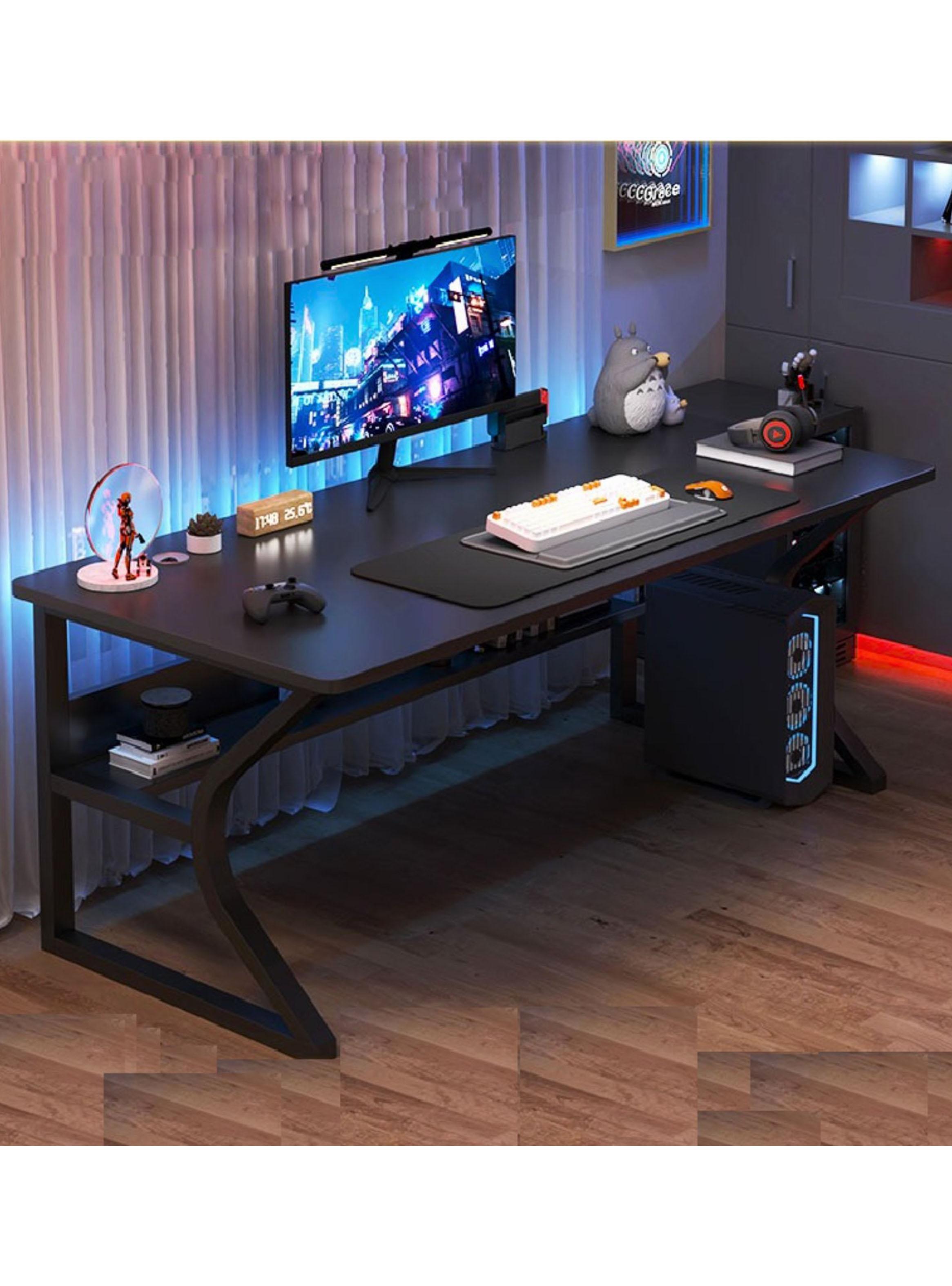 Escritorio Gamer Metal Negro-4