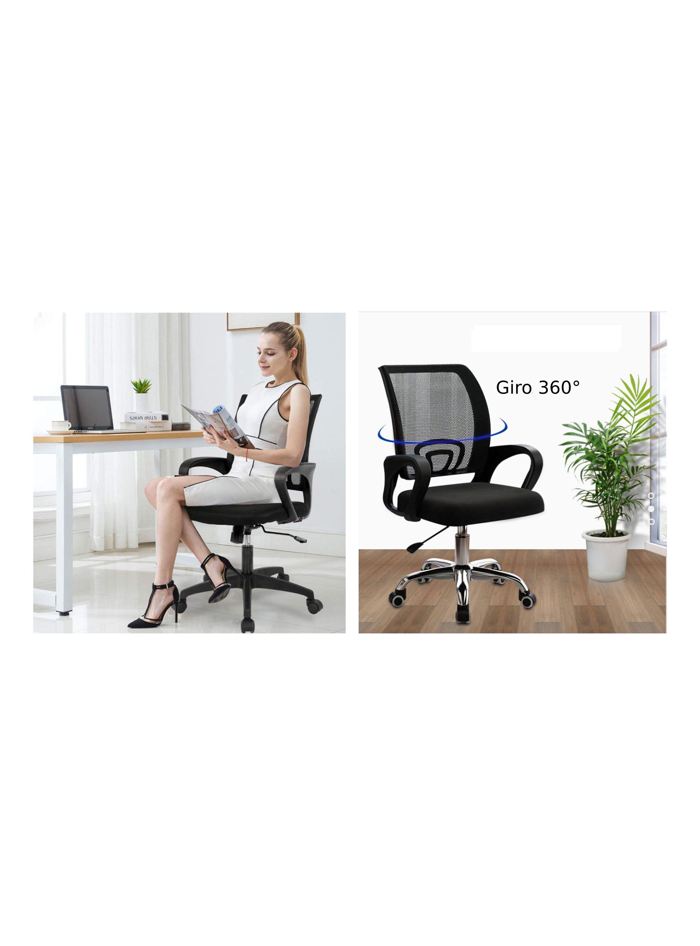 Silla de Escritorio Office 360 Negra-4