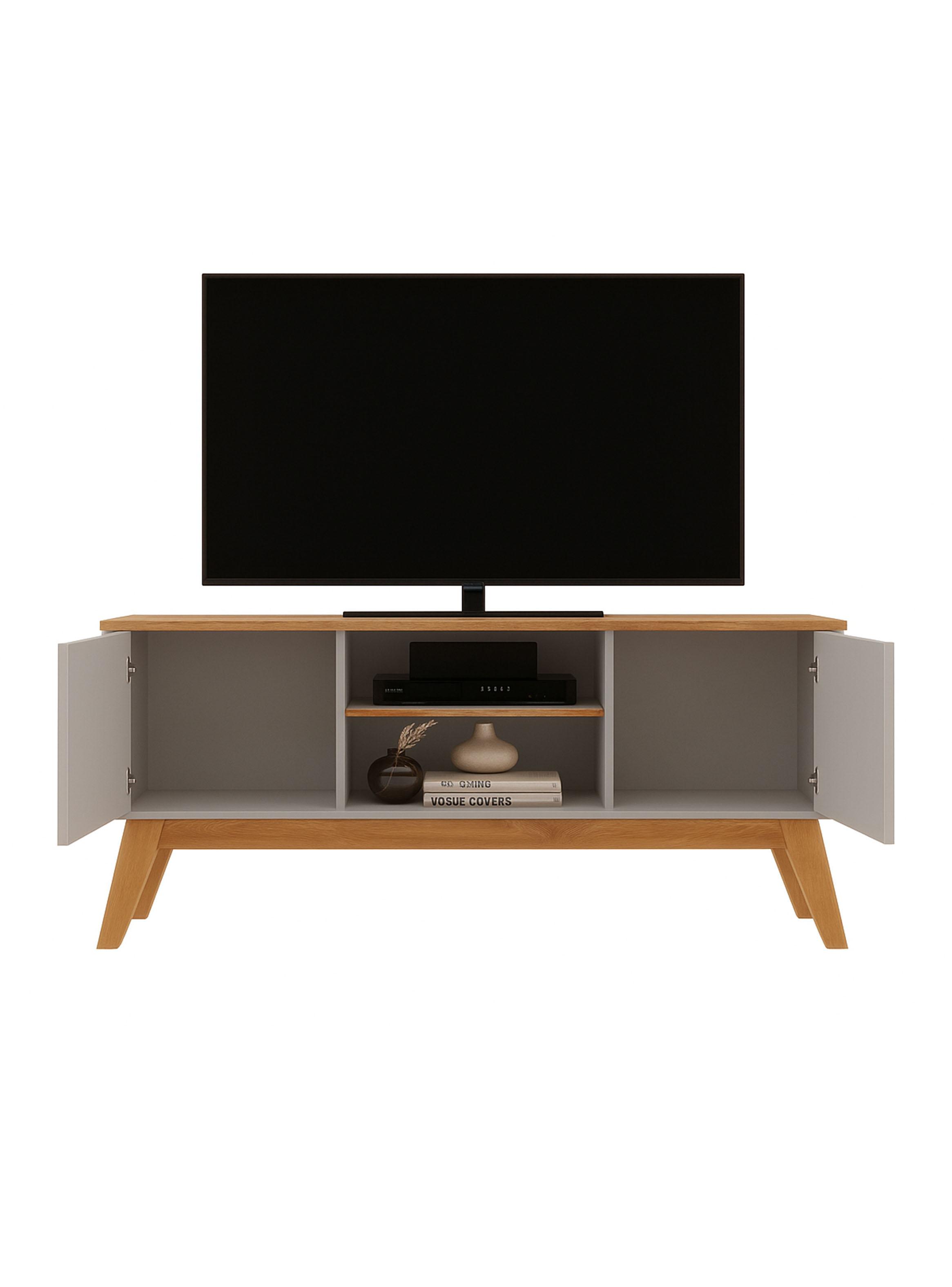 Rack TV 65" Vitta Gris Canela-2