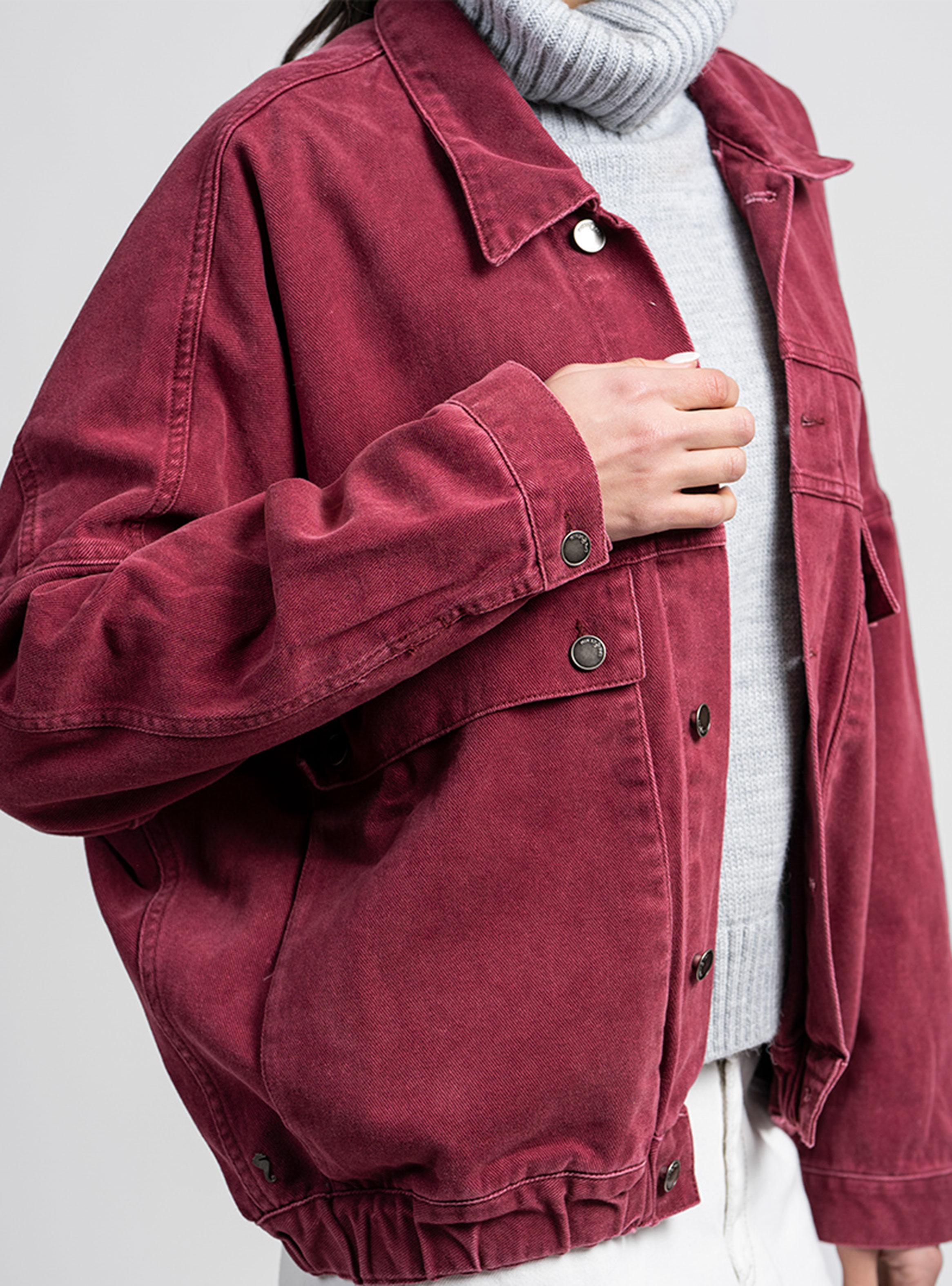 Chaqueta Mane Burdeo-3
