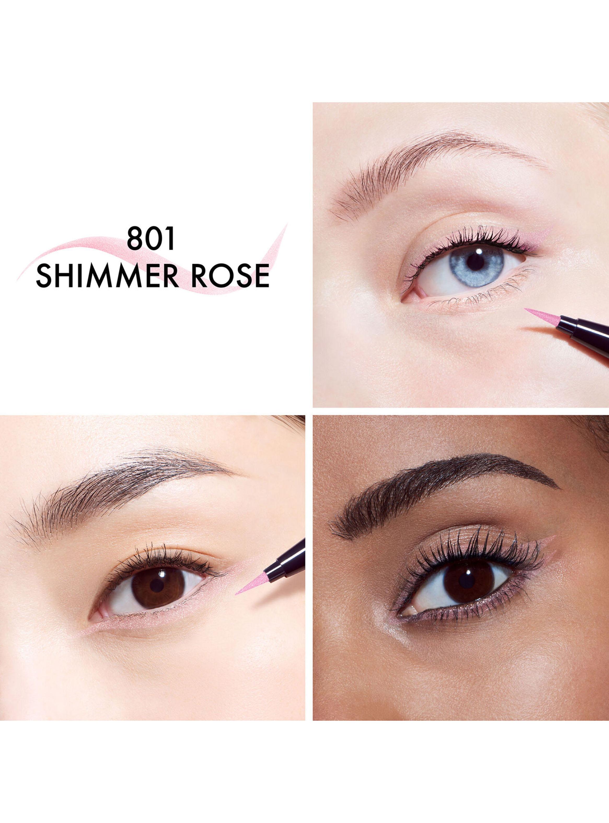 Diorshow Liquid Liner Waterproof 801 Shimmer Rose-2
