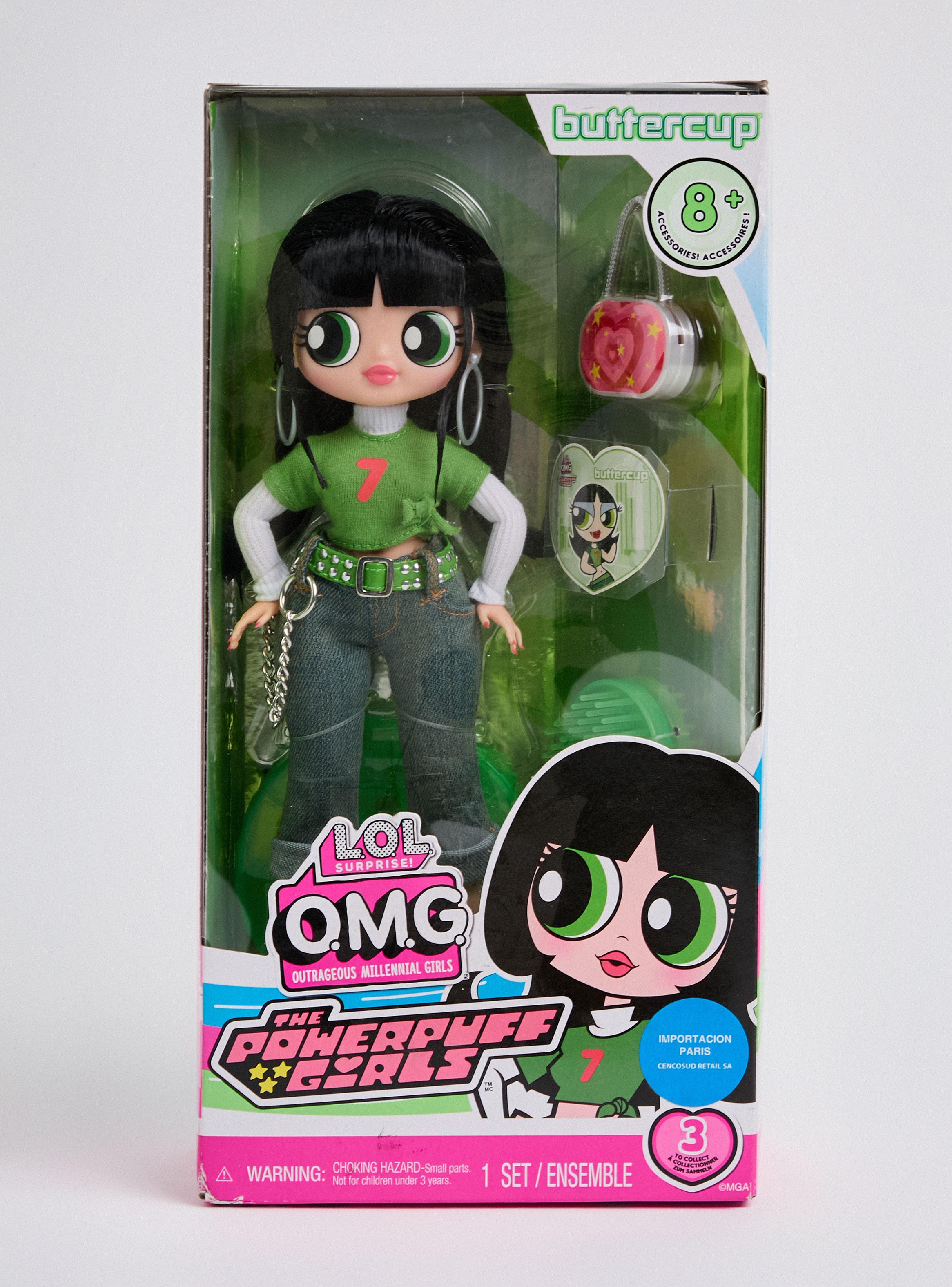 Muñeca Sorpresa OMG Buttercup de las Chicas Superpoderosas-2