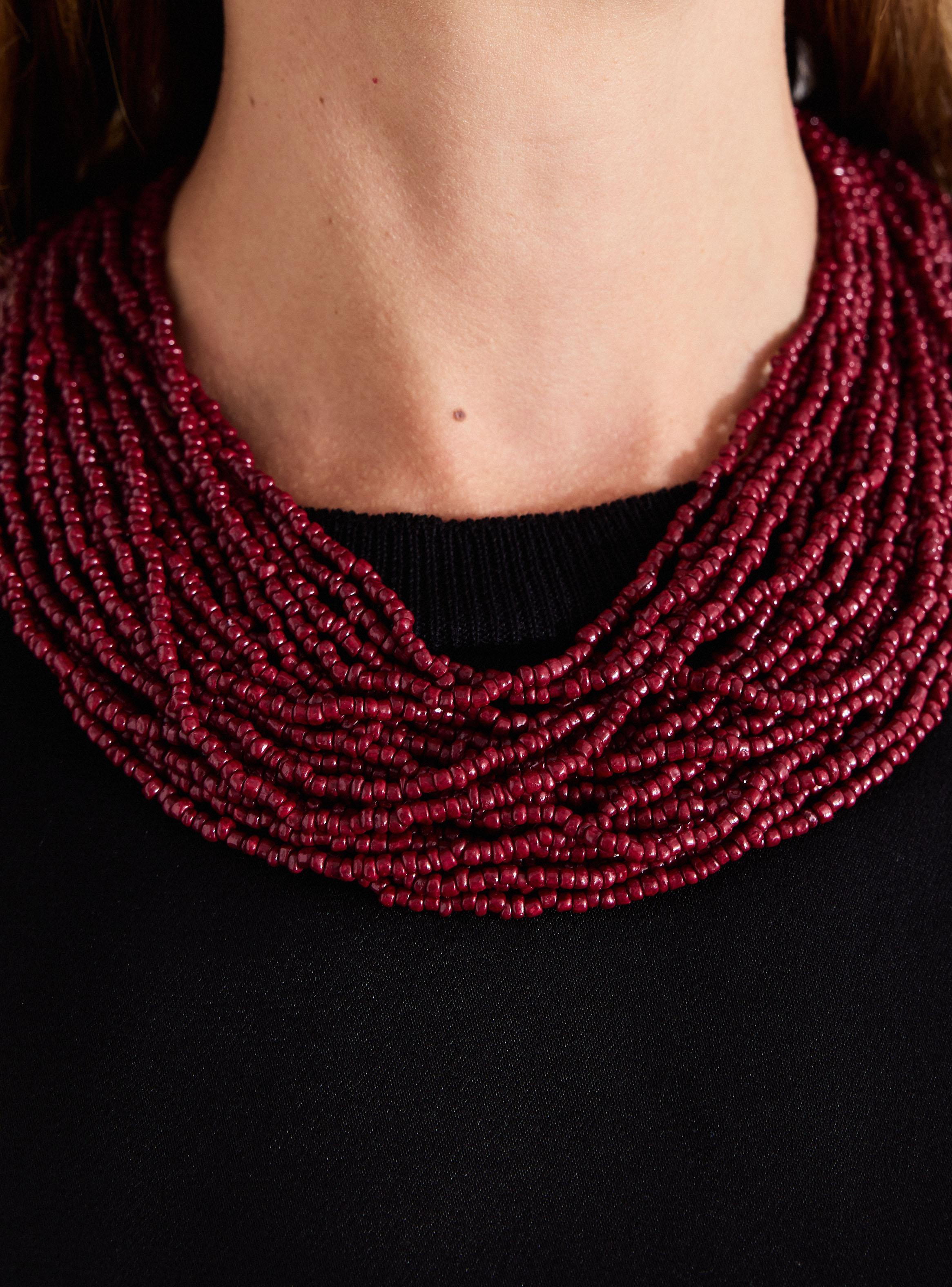 Collar Mostacillas Brillo-3