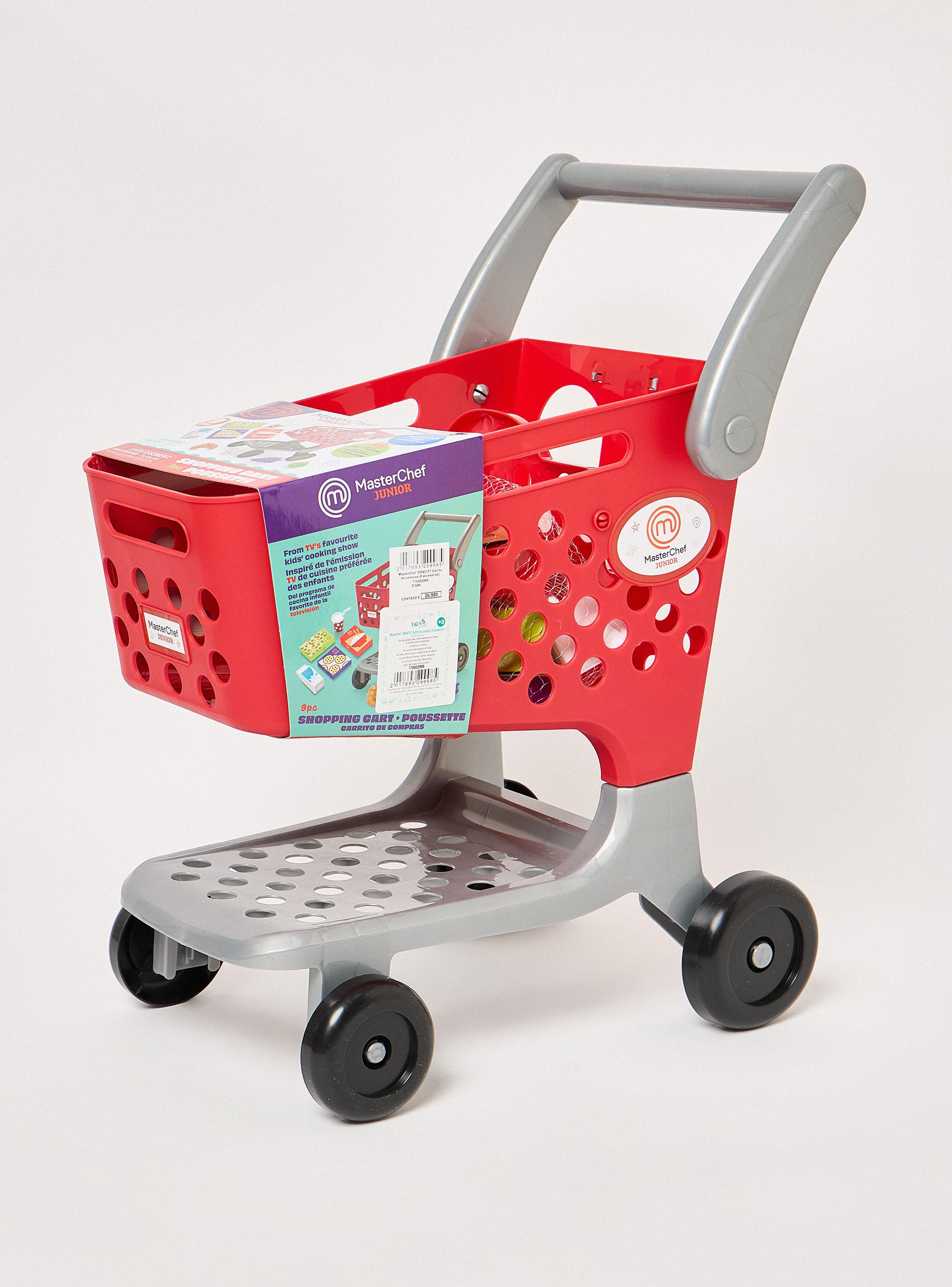 Juguete Carrito de Compras Rojo + Accesorios-2
