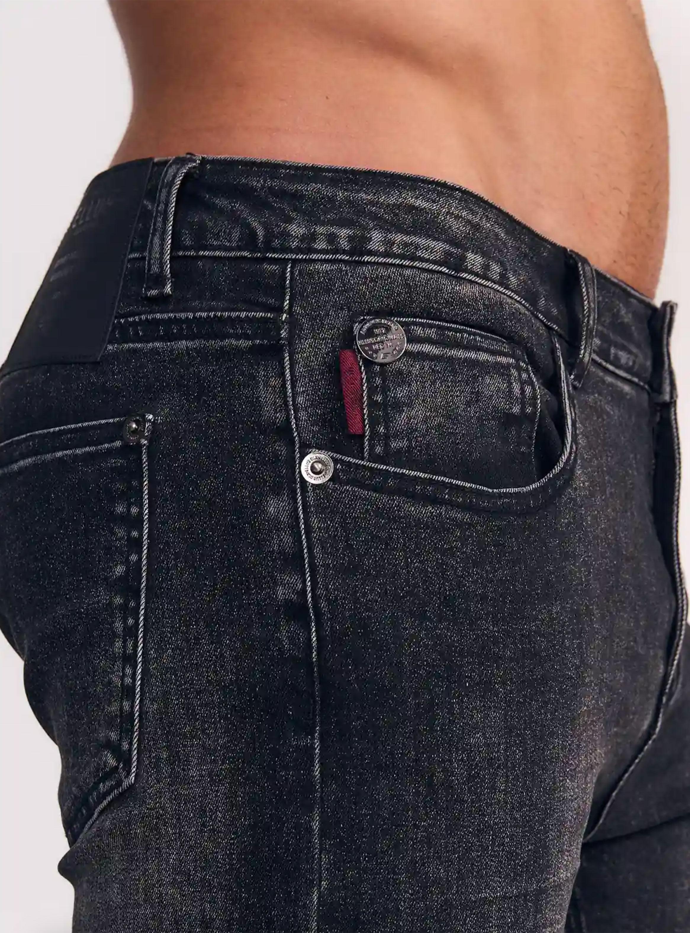 Jeans New Slim Tiro Medio Dark-2