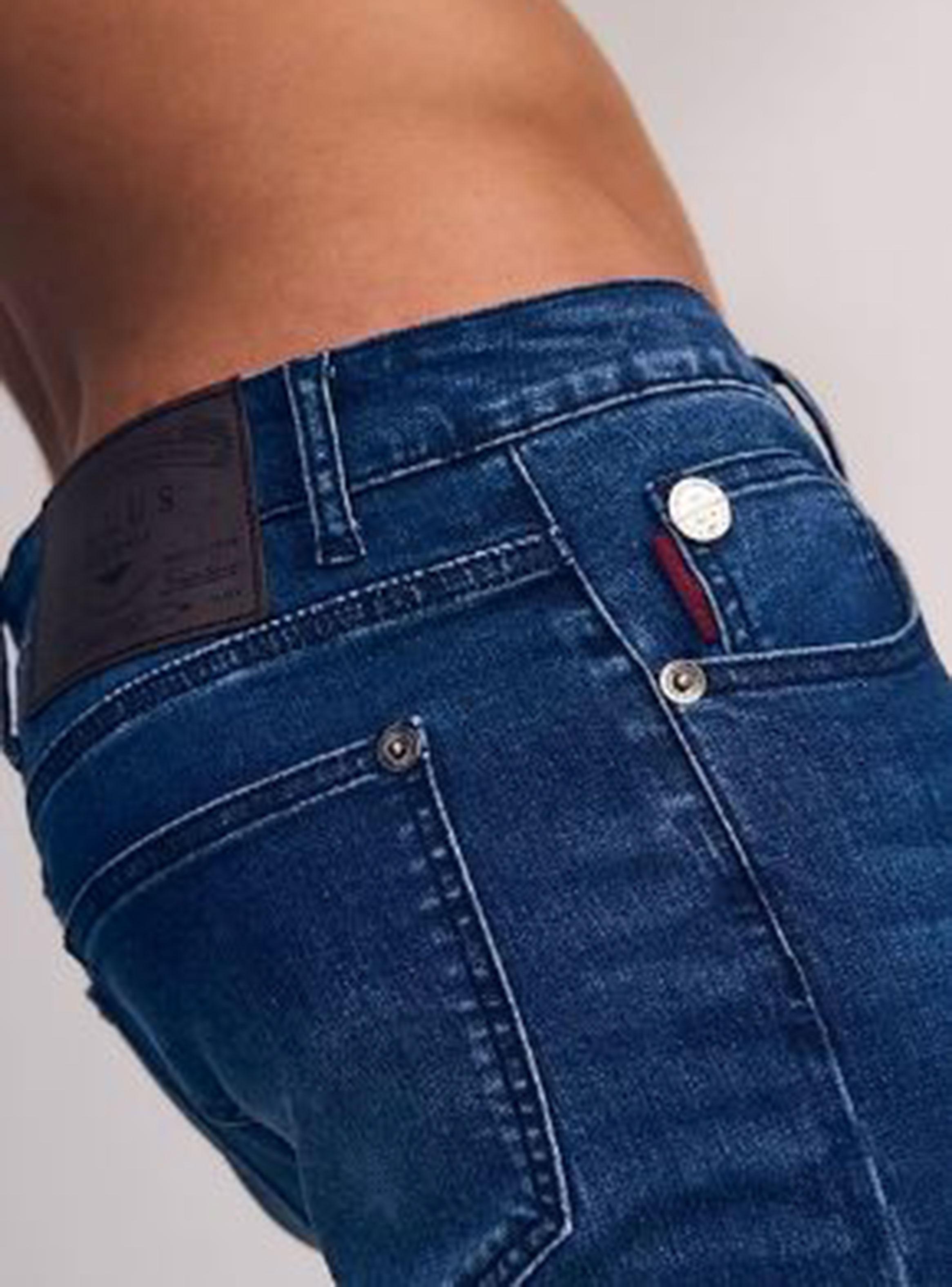 Jeans Skinny Tiro Medio Dark-2