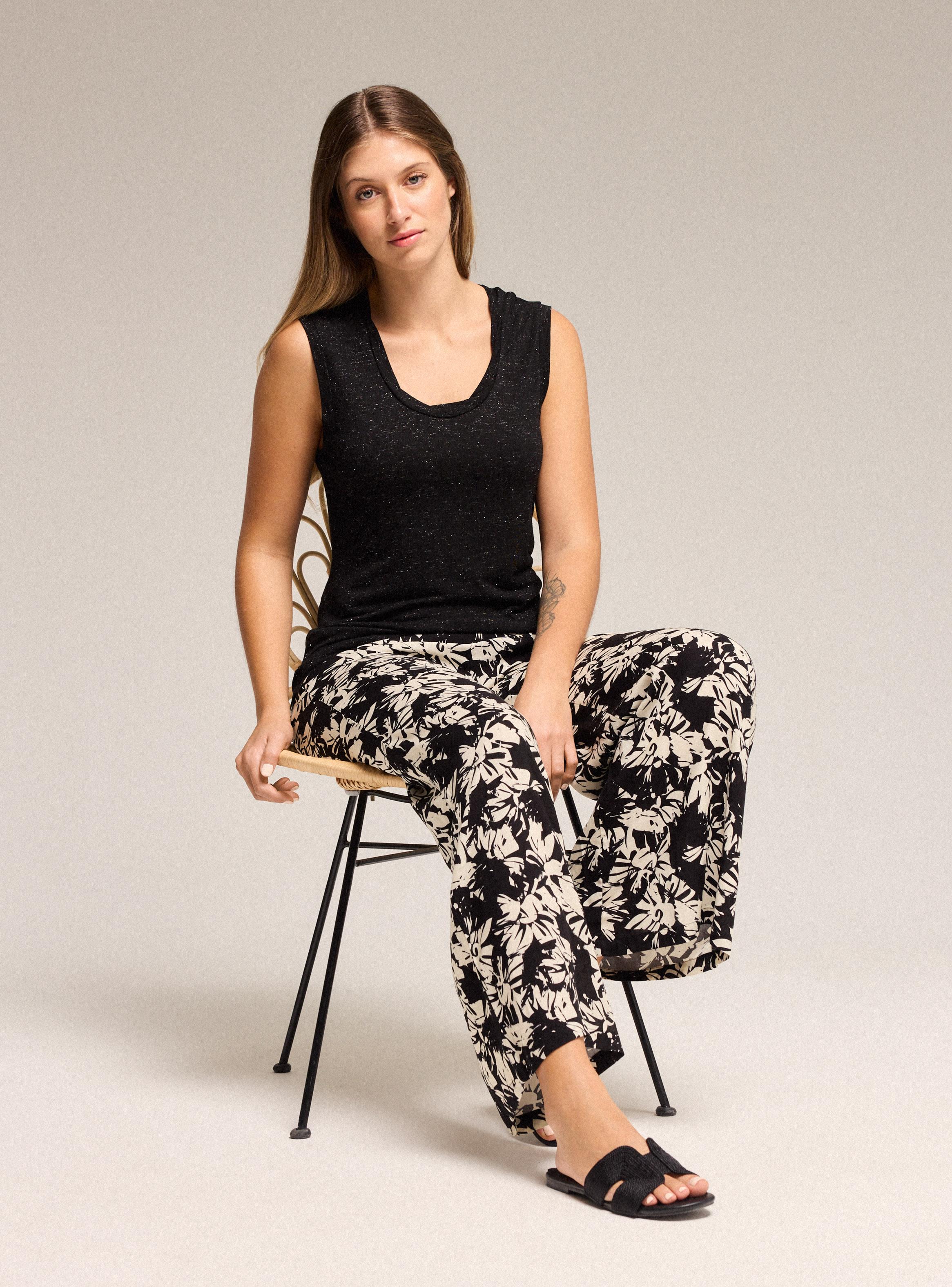 Polera Básica sin Mangas-4