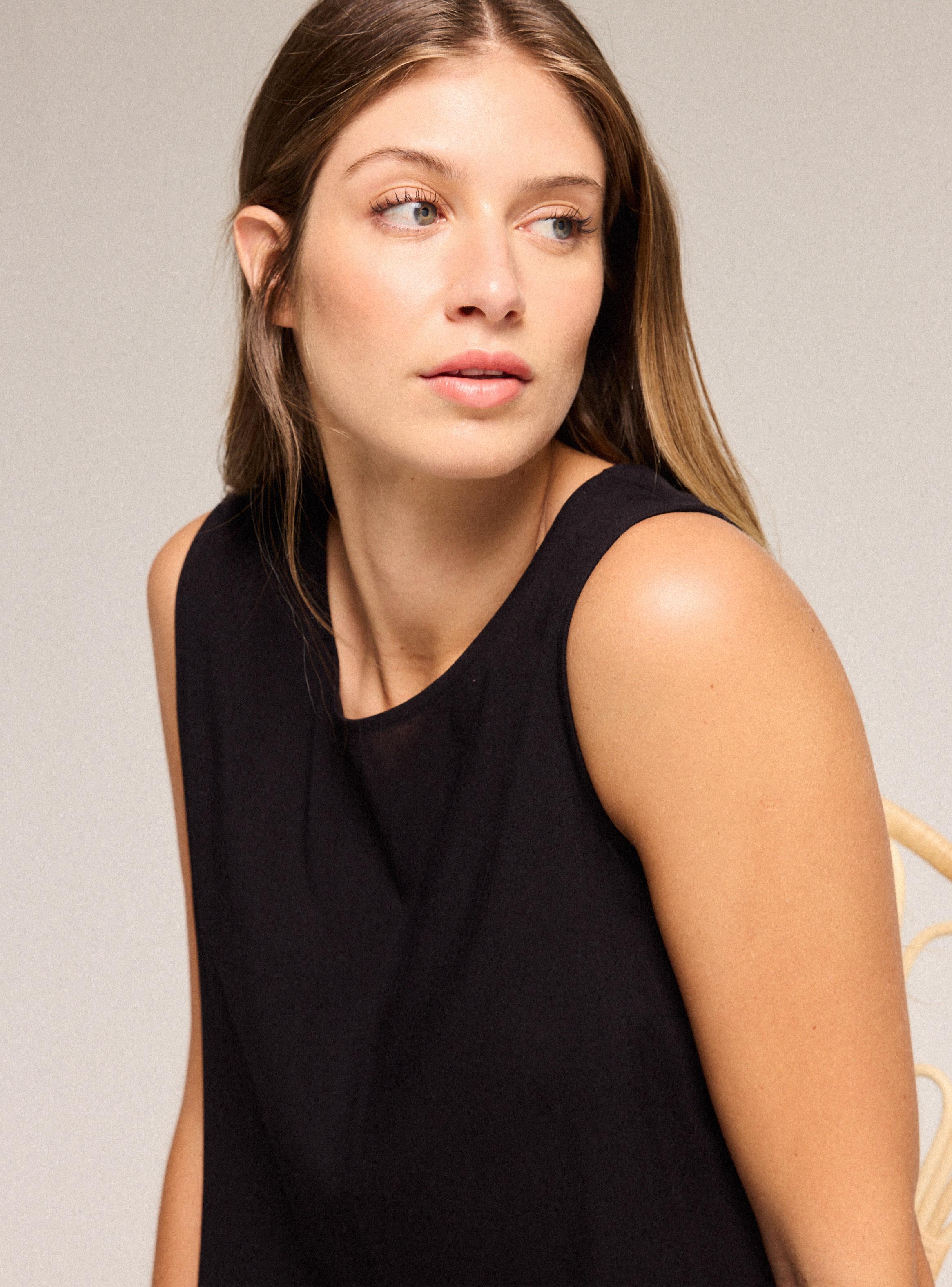 Vestido Estampado Fluido-2