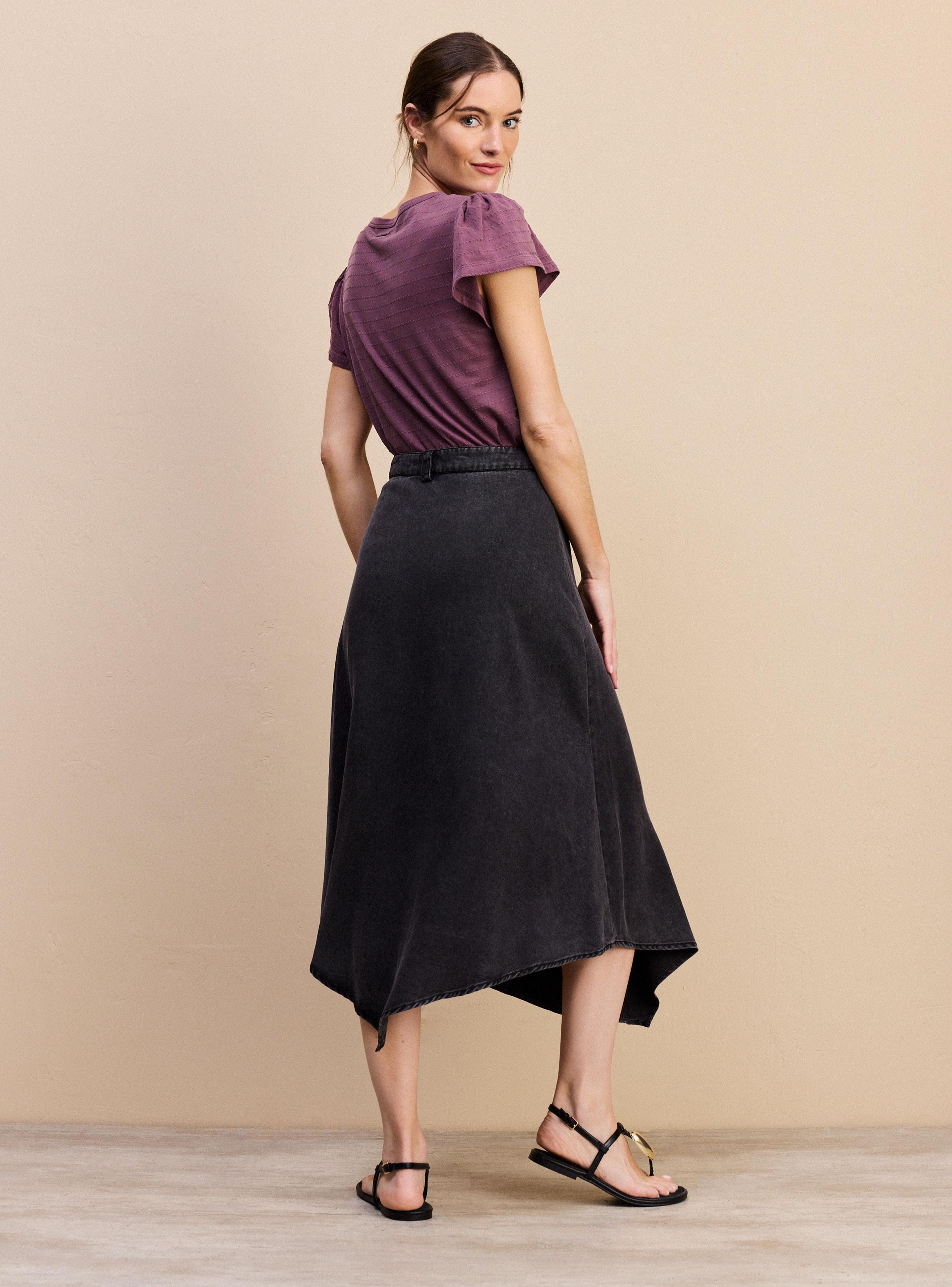 Falda Envolvente con Proceso de Lavado-5