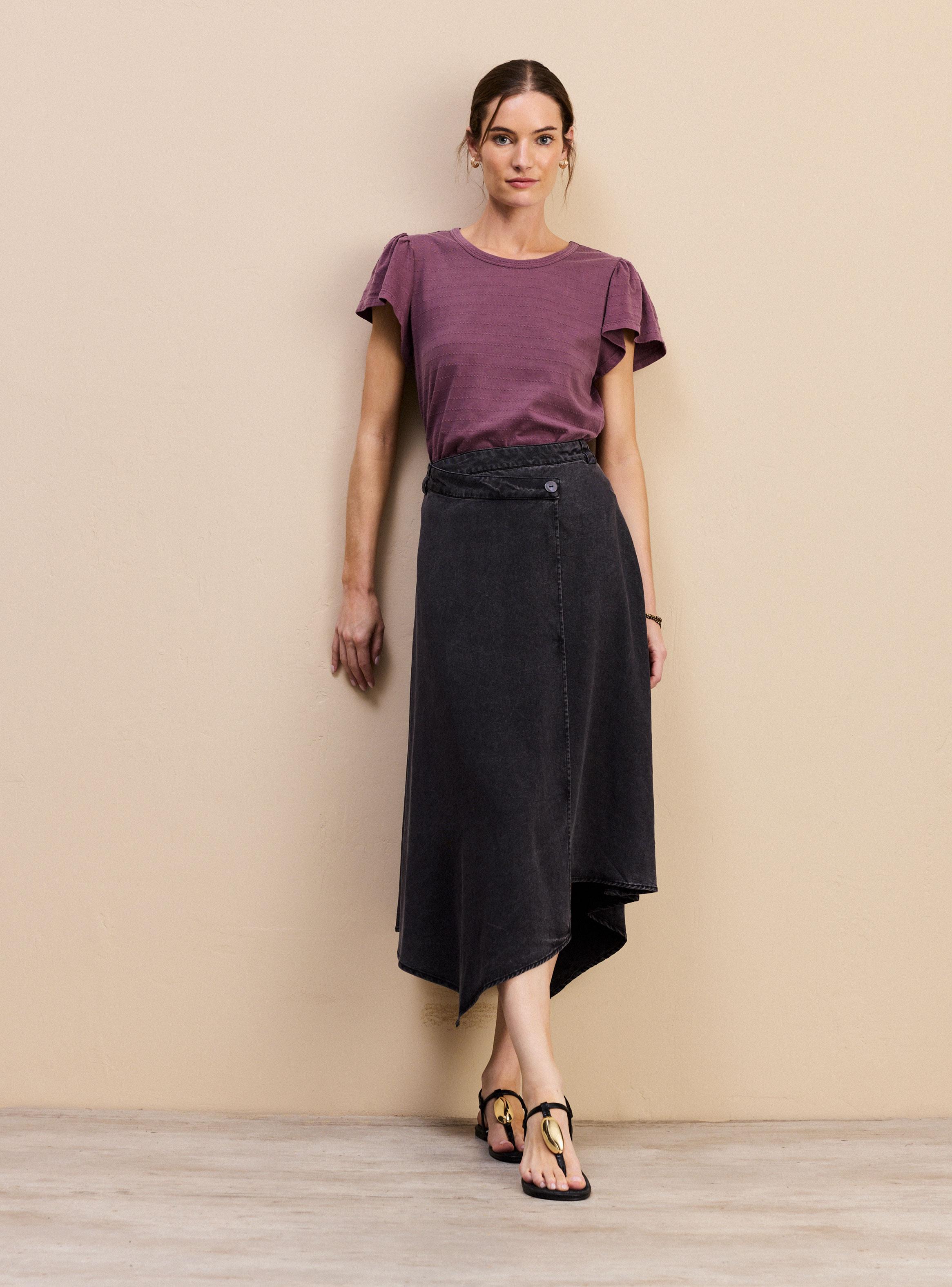 Falda Envolvente con Proceso de Lavado-4