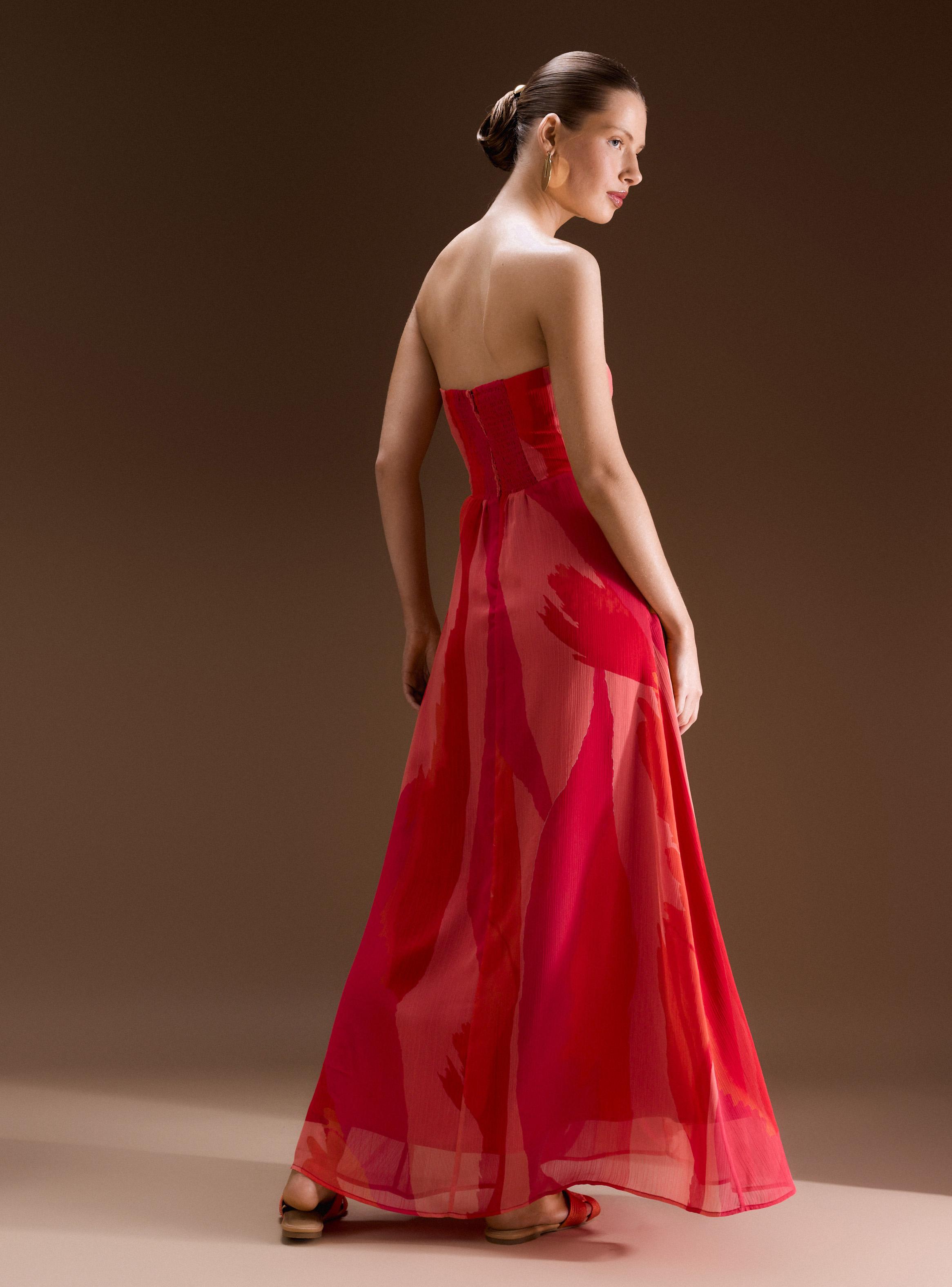 Vestido Tirantes Removibles Colección Ange Eyzaguirre-5