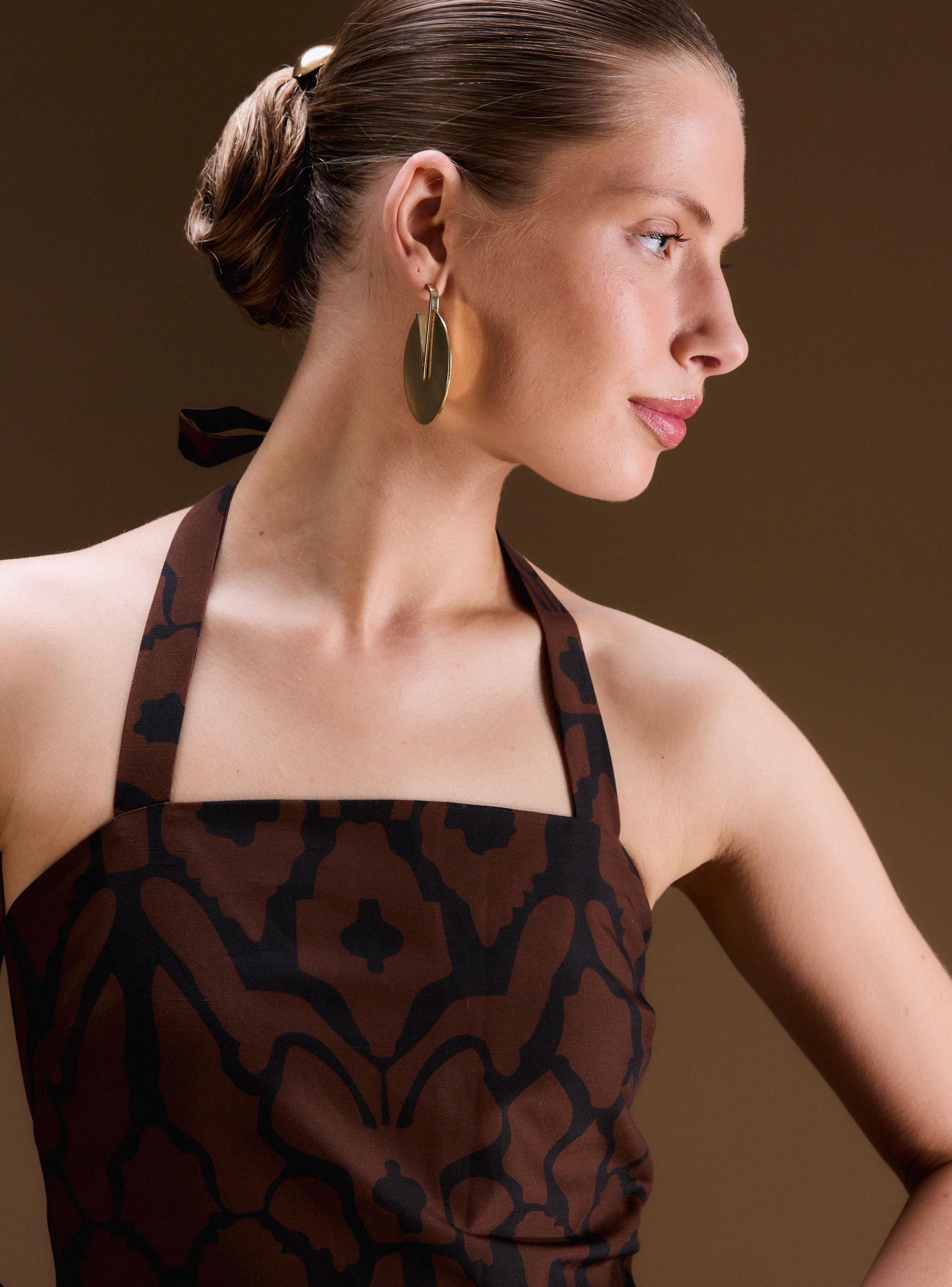 Blusa Strapless con Recogido Colección Ange Eyzaguirre-2