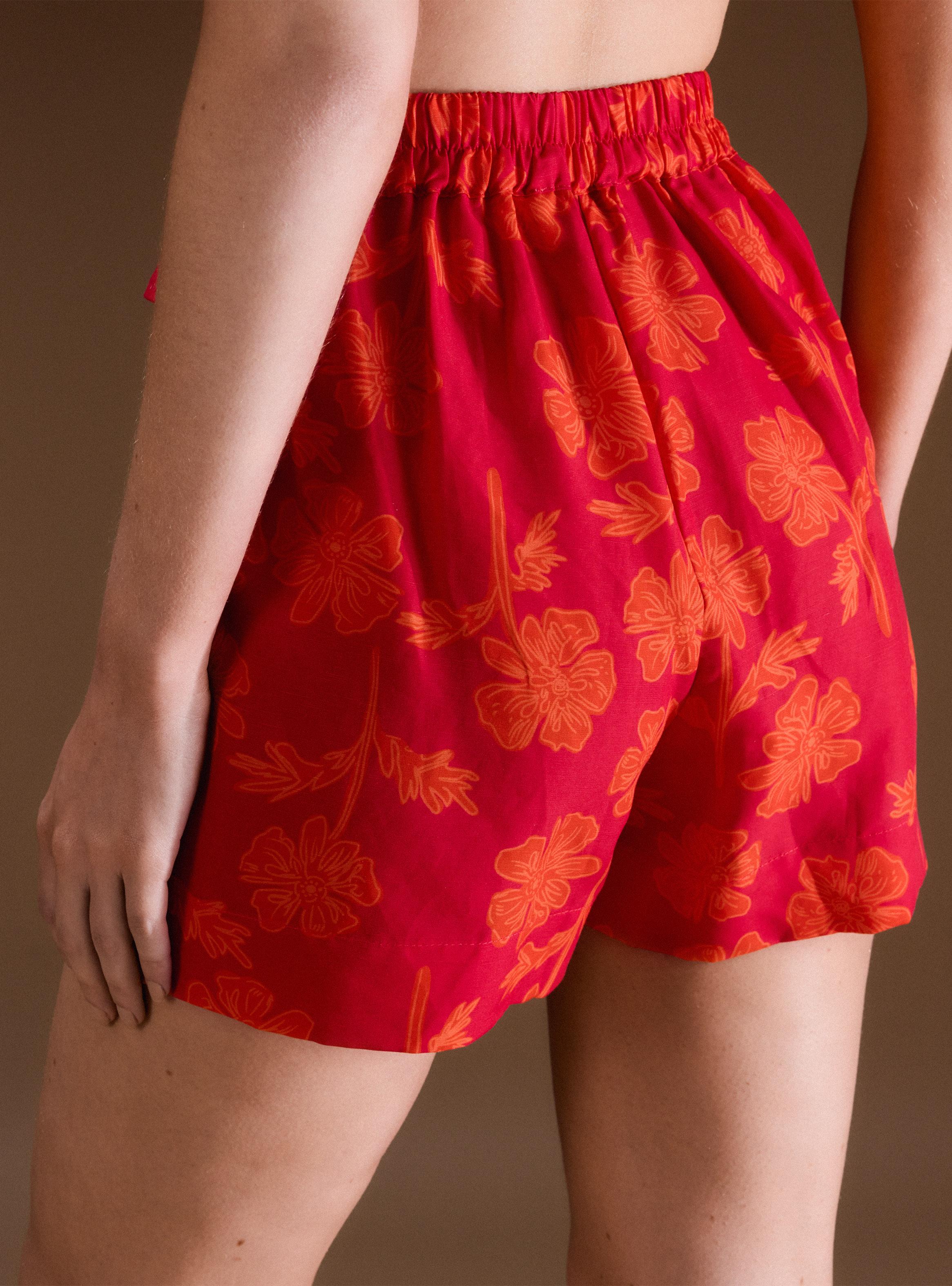 Short Pareo con Hebilla Colección Ange Eyzaguirre-3