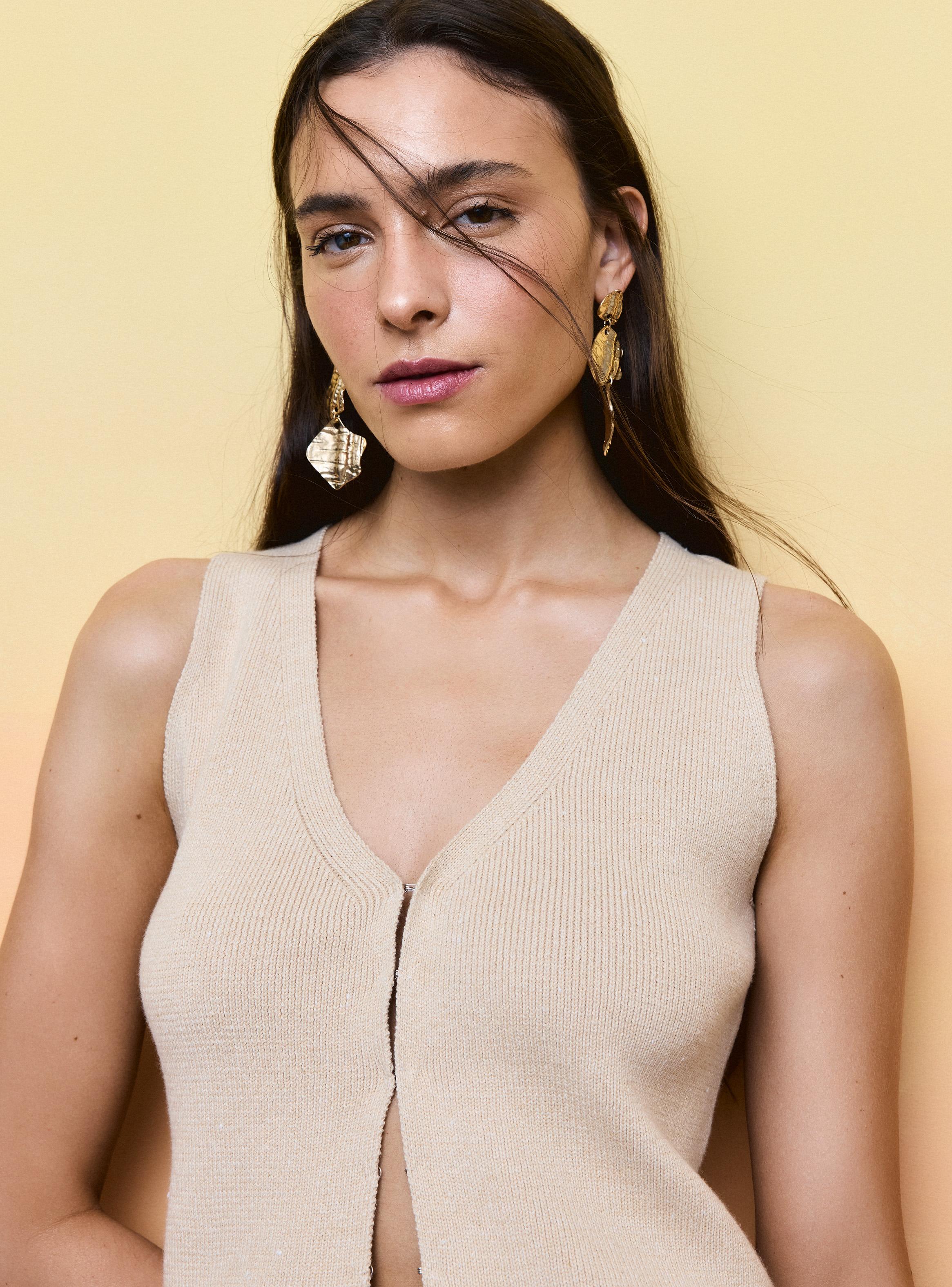 Polera Vest Tejida-2