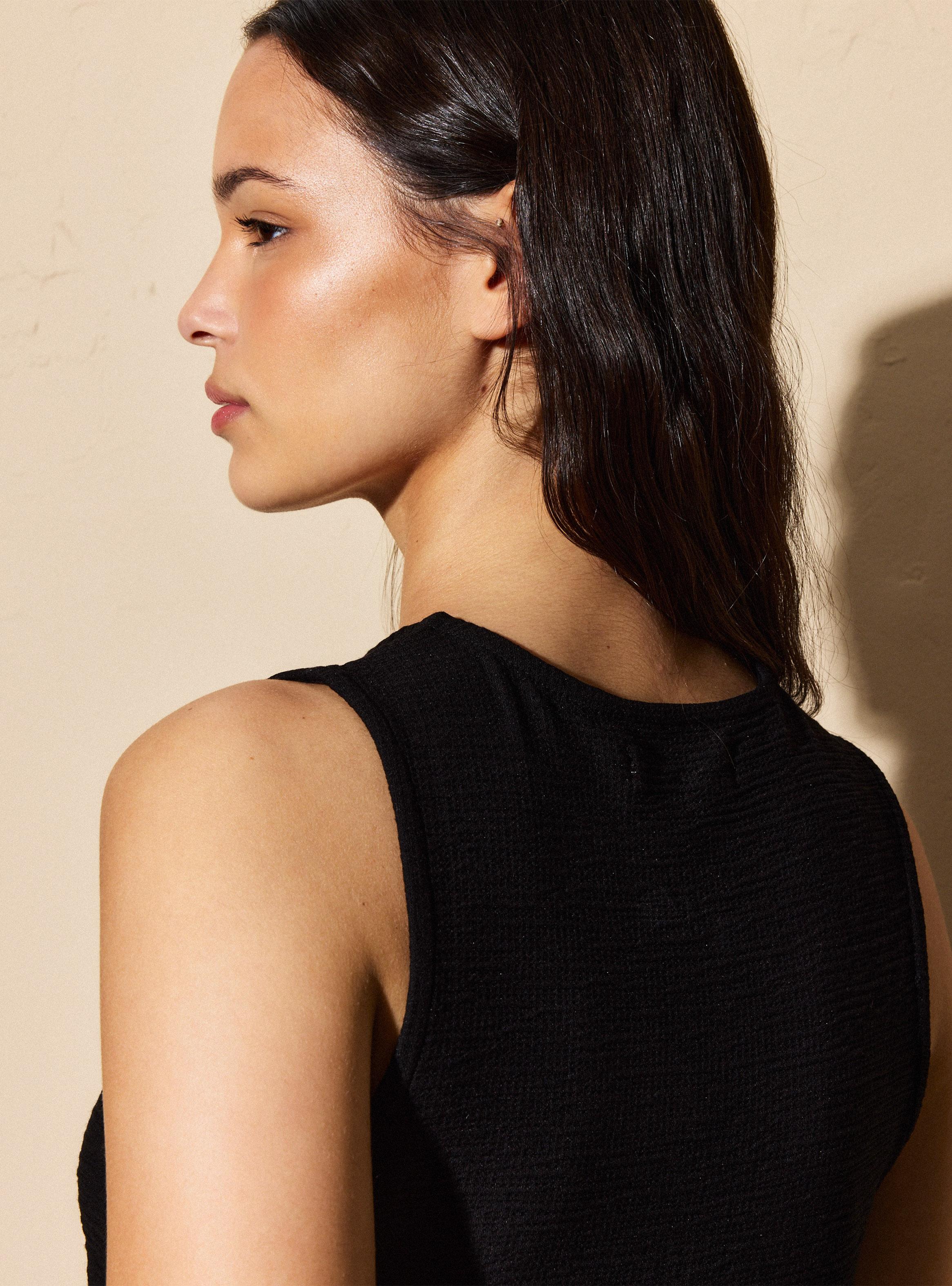 Blusa Tipo Vest con Botones-3