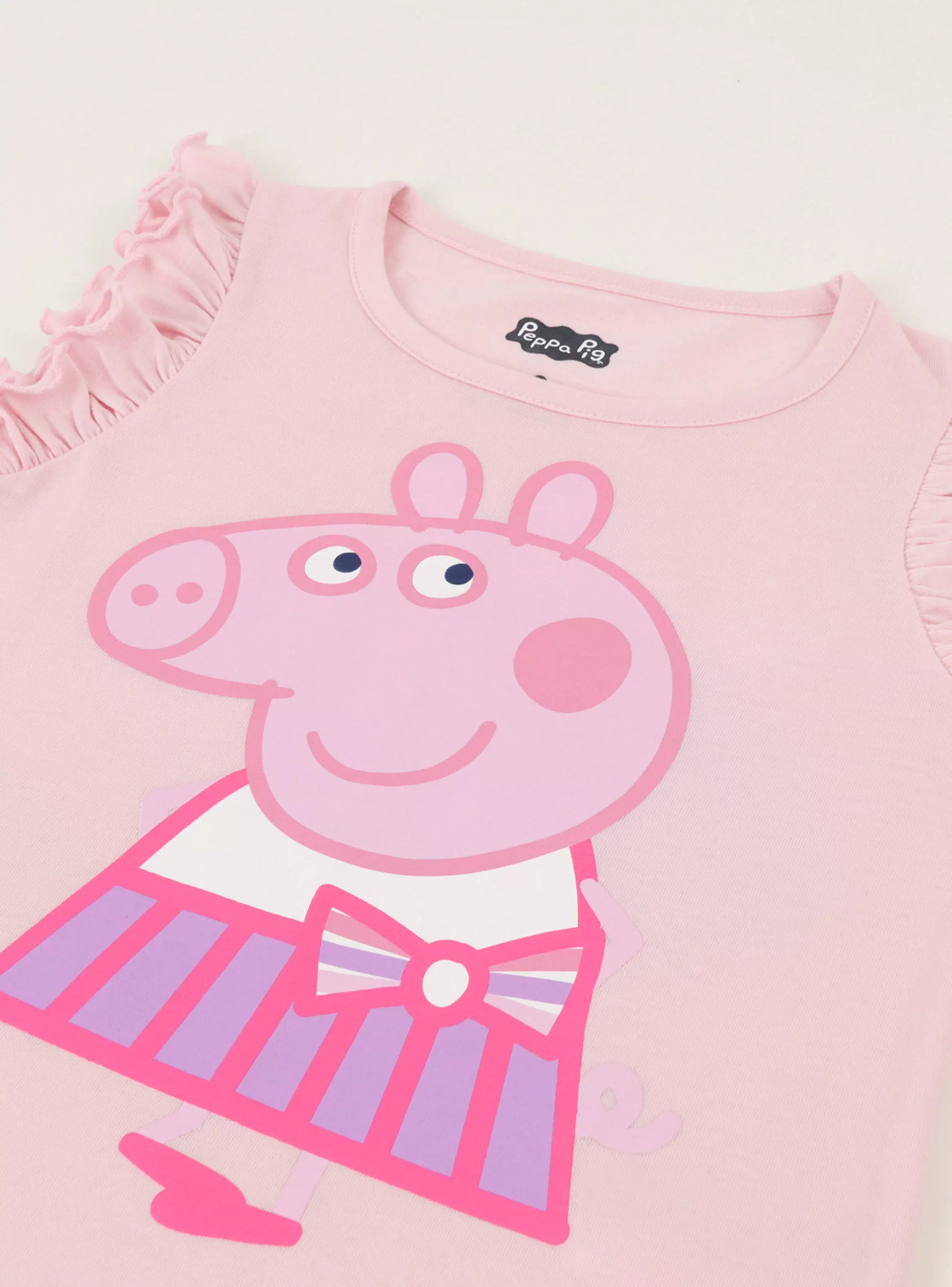 Polera Toddlera con Vuelos Peppa Pig-2