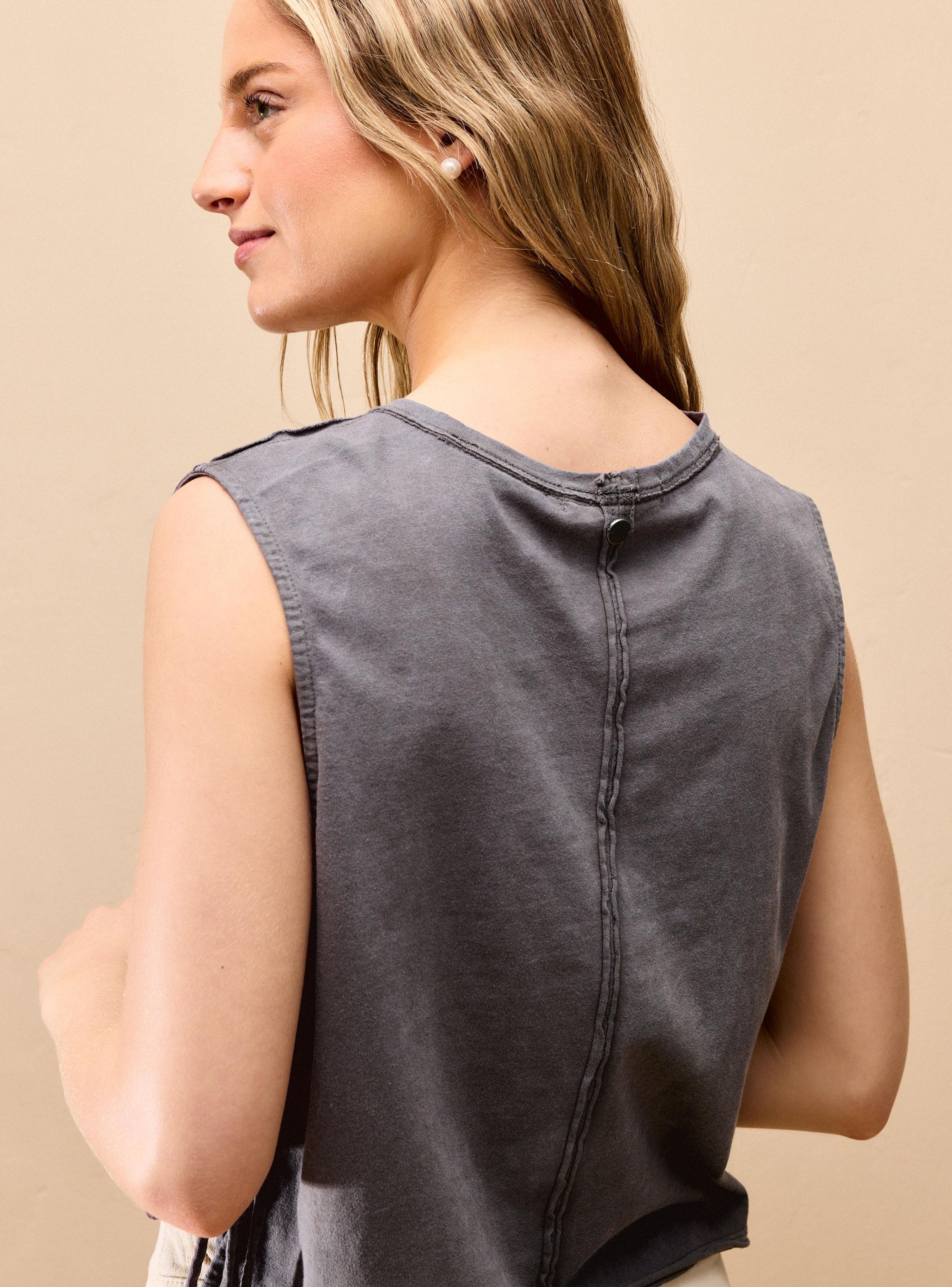 Polera Tiras Ajustables en Laterales-3