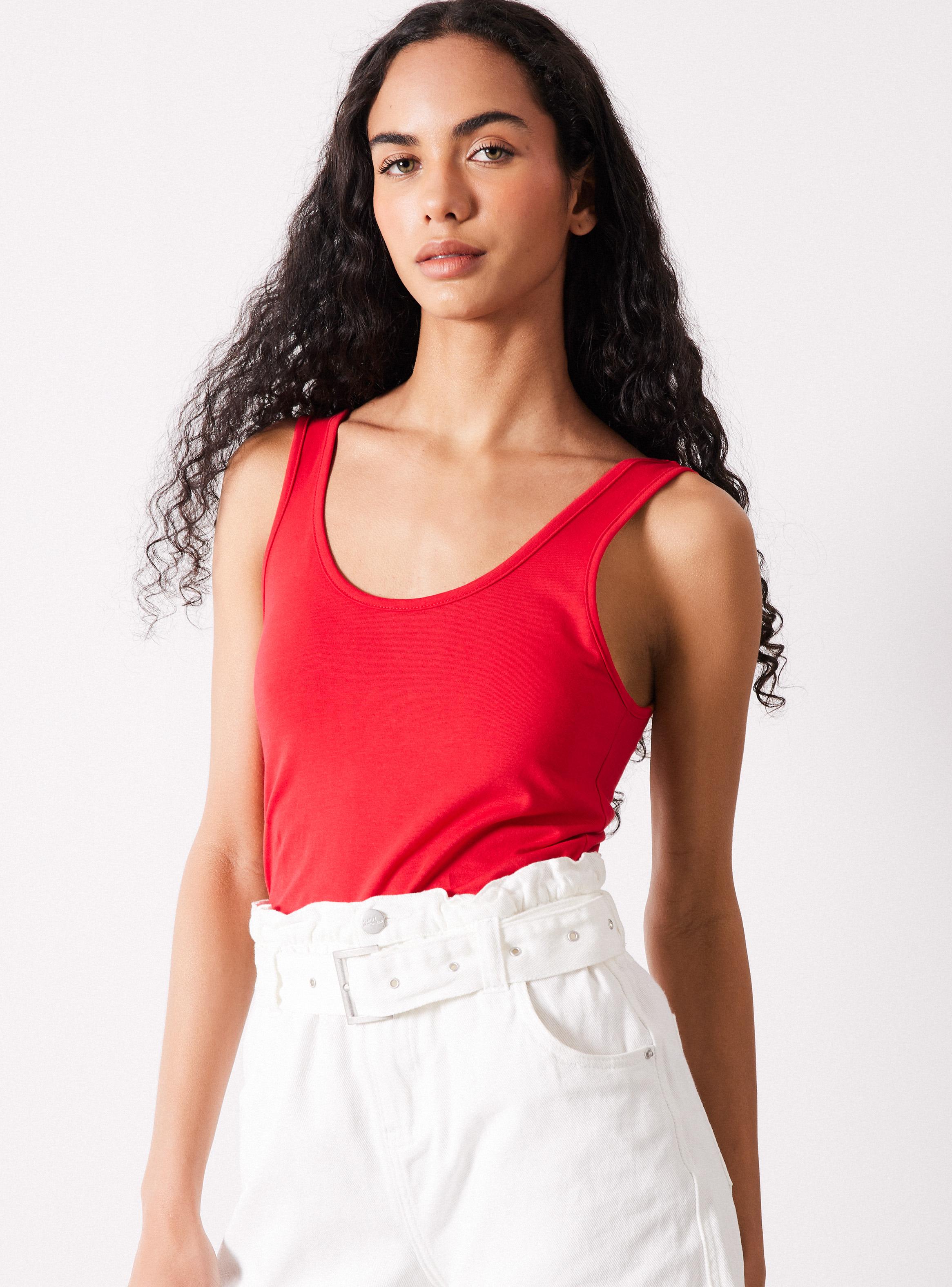 Polera Básica Tirante Ancho-0