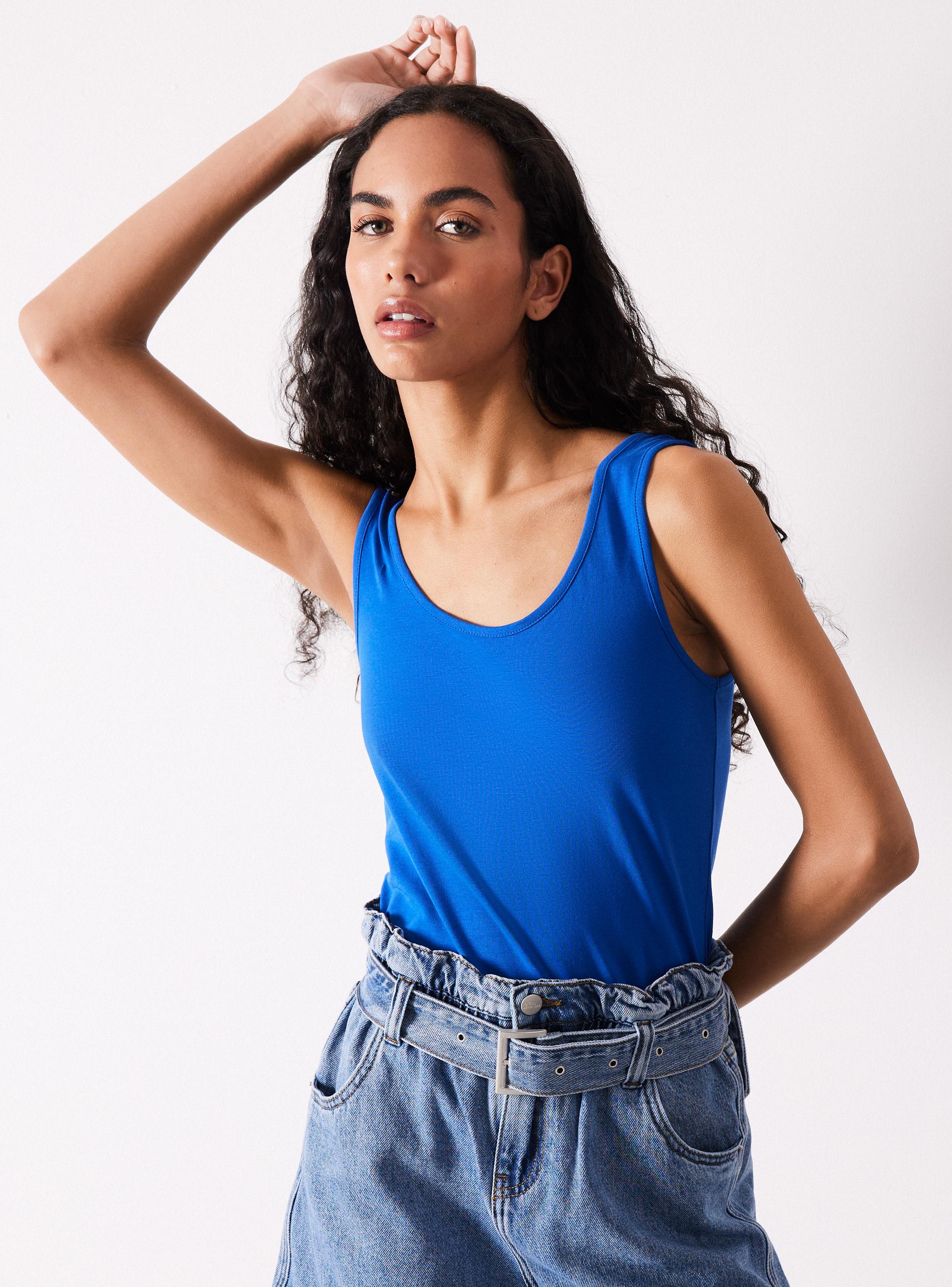 Polera Básica Tirante Ancho-0