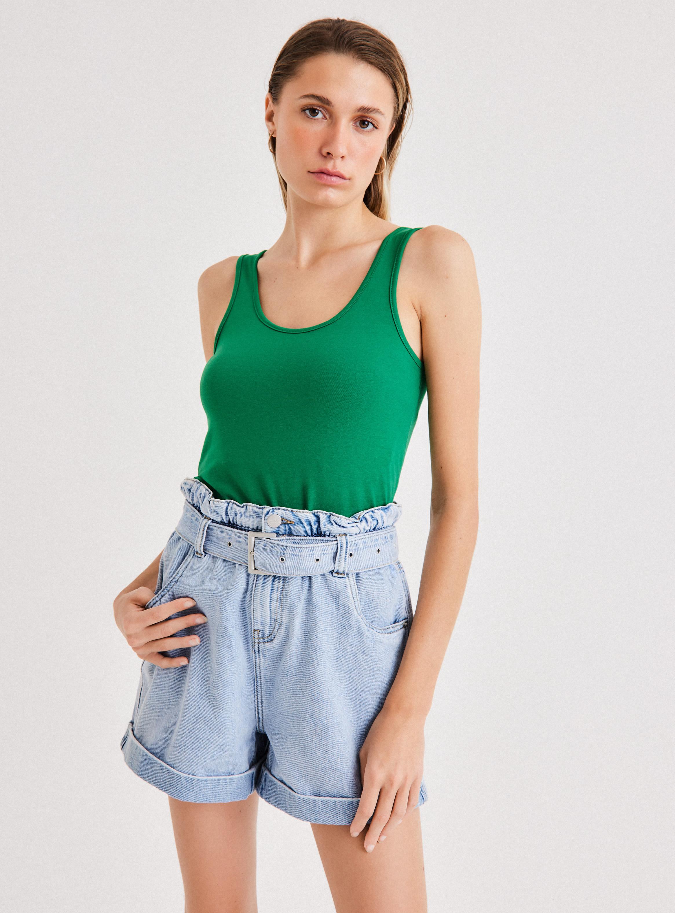 Polera Básica Tirante Ancho-0