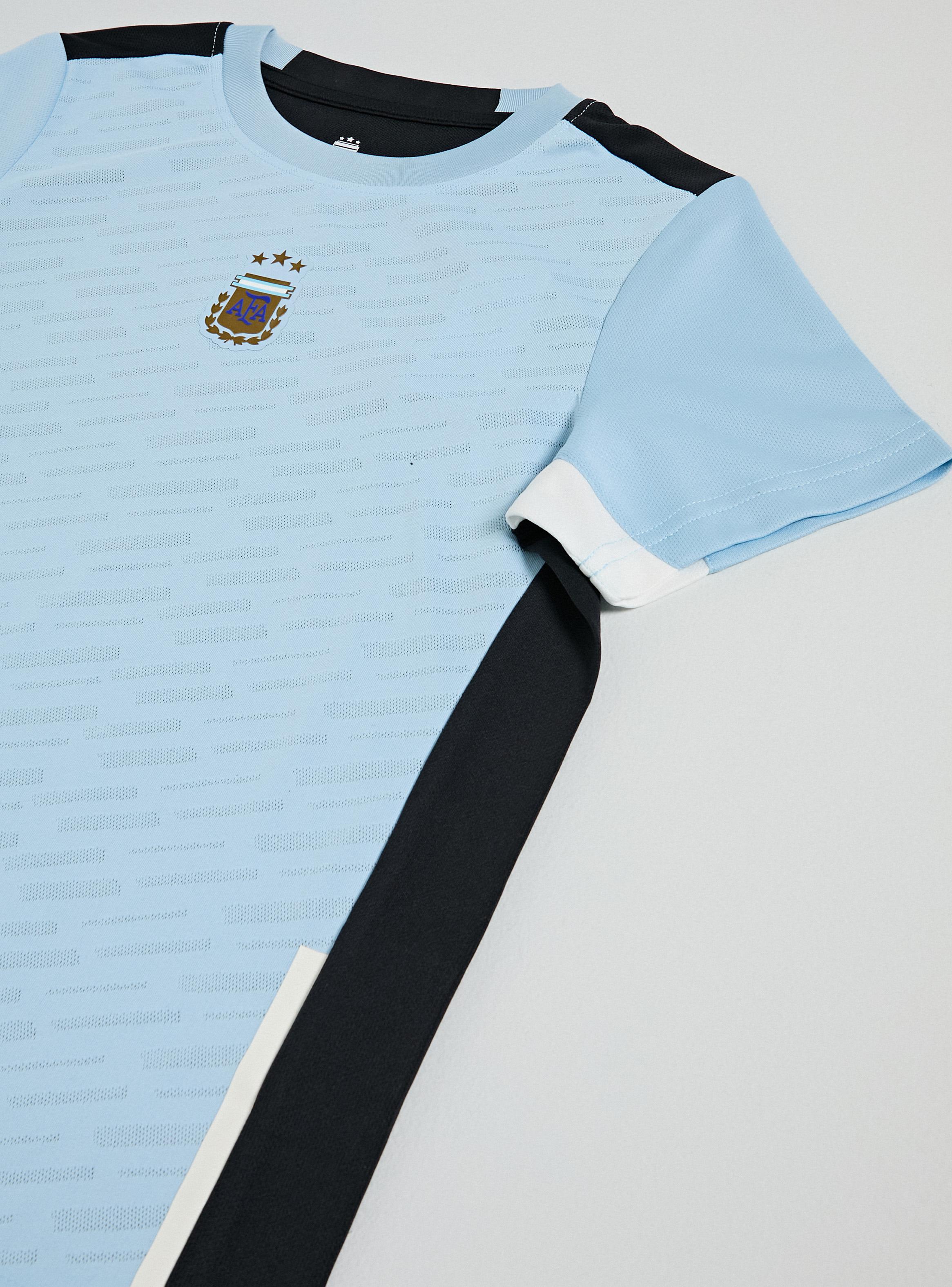 Polera Deportiva Selección Argentina Escudo AFA Niño-2