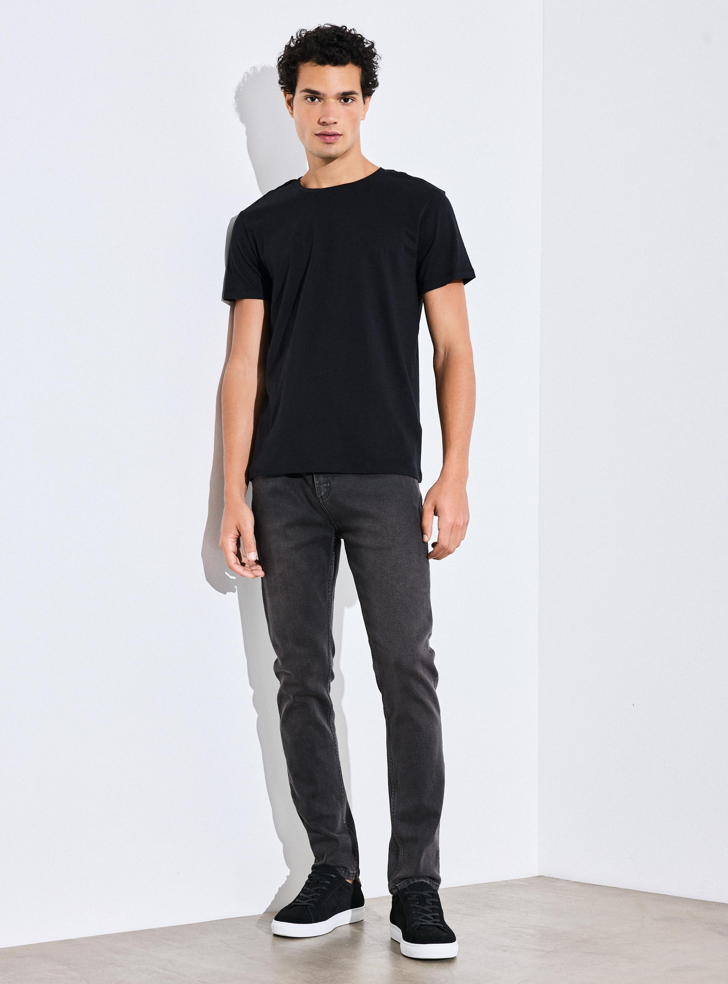 Polera Manga Corta Algodón Crew Neck Garment-4