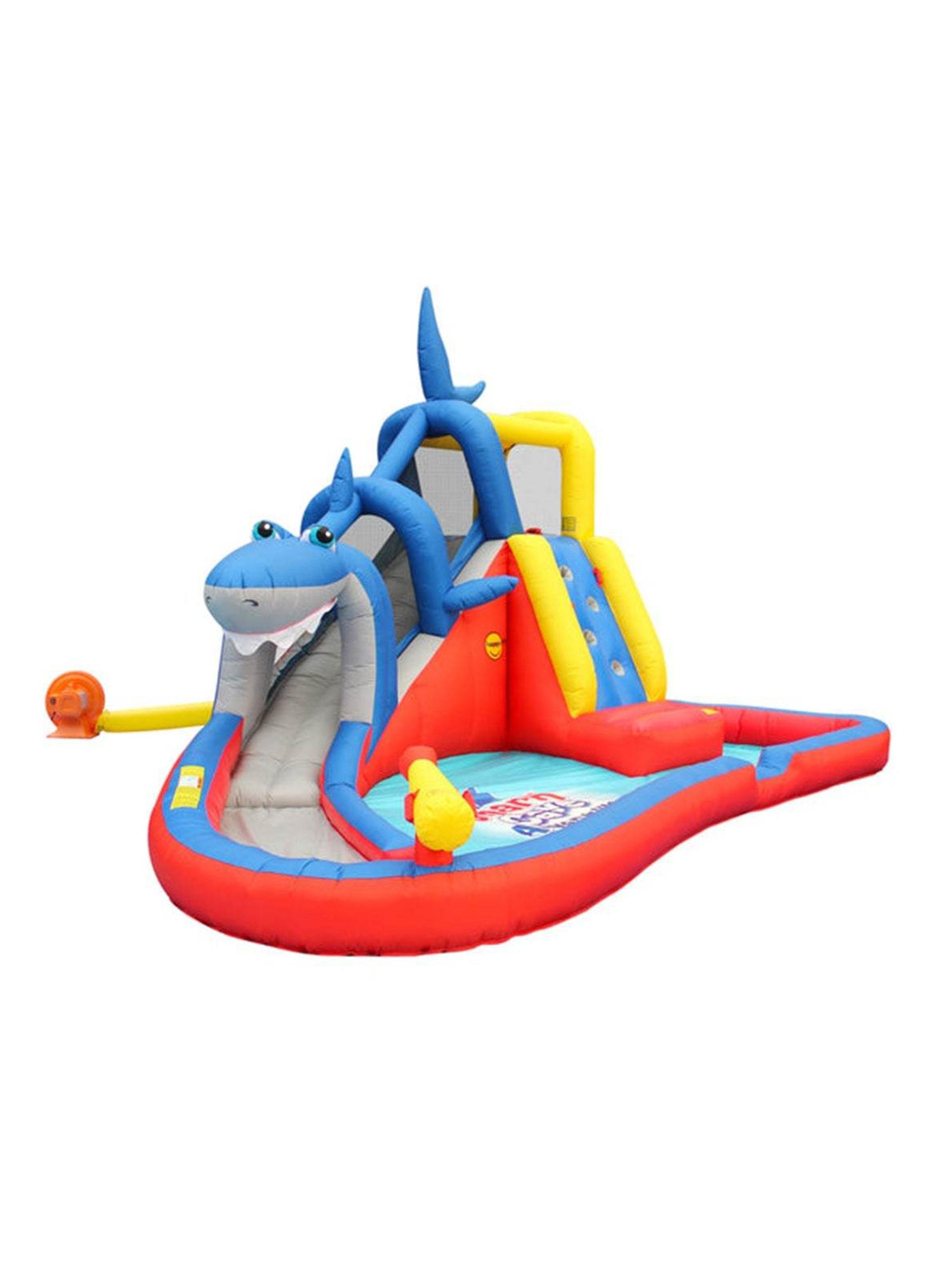 Juego Inflable Tiburón Acuático-0
