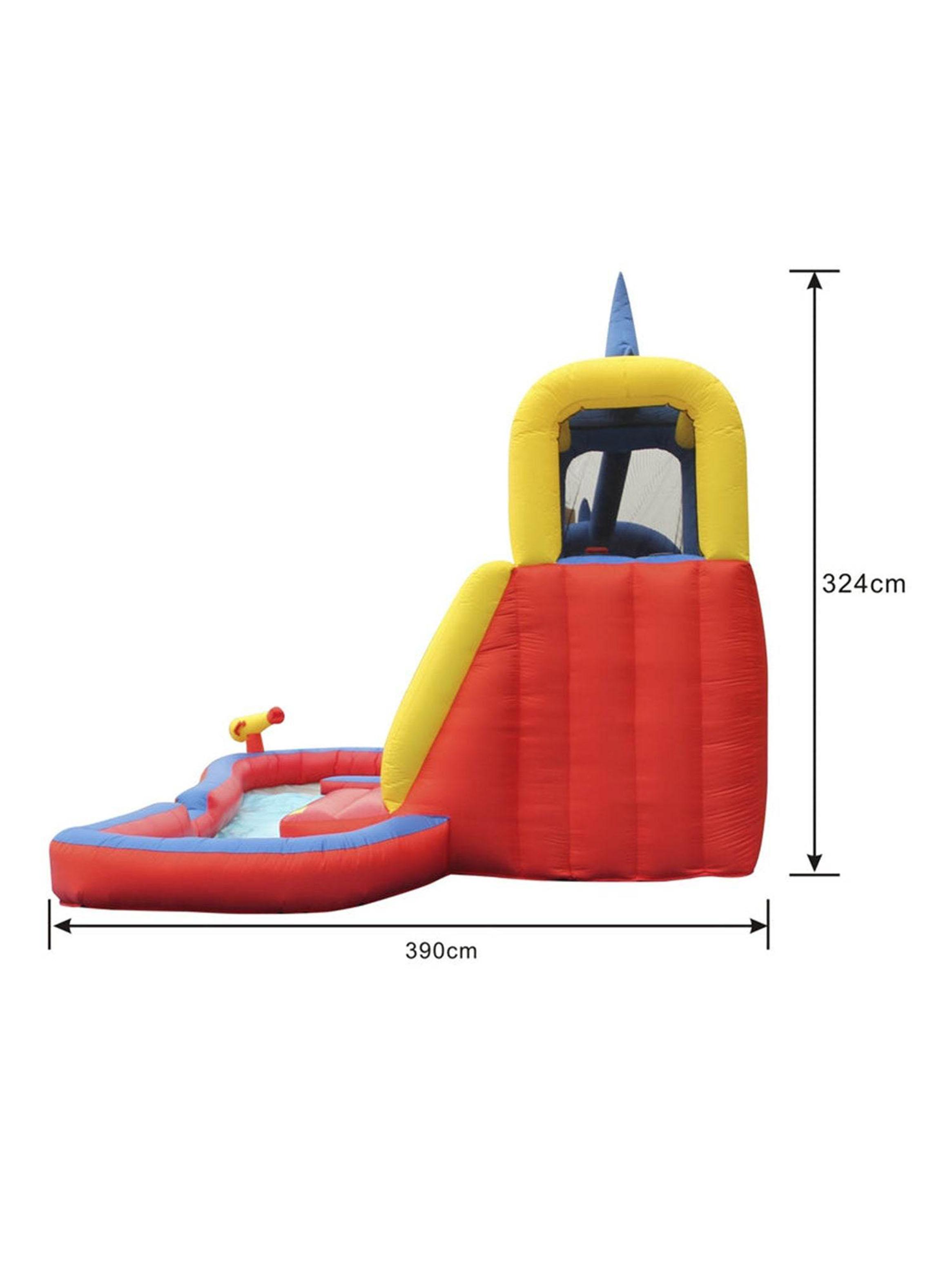 Juego Inflable Tiburón Acuático-1