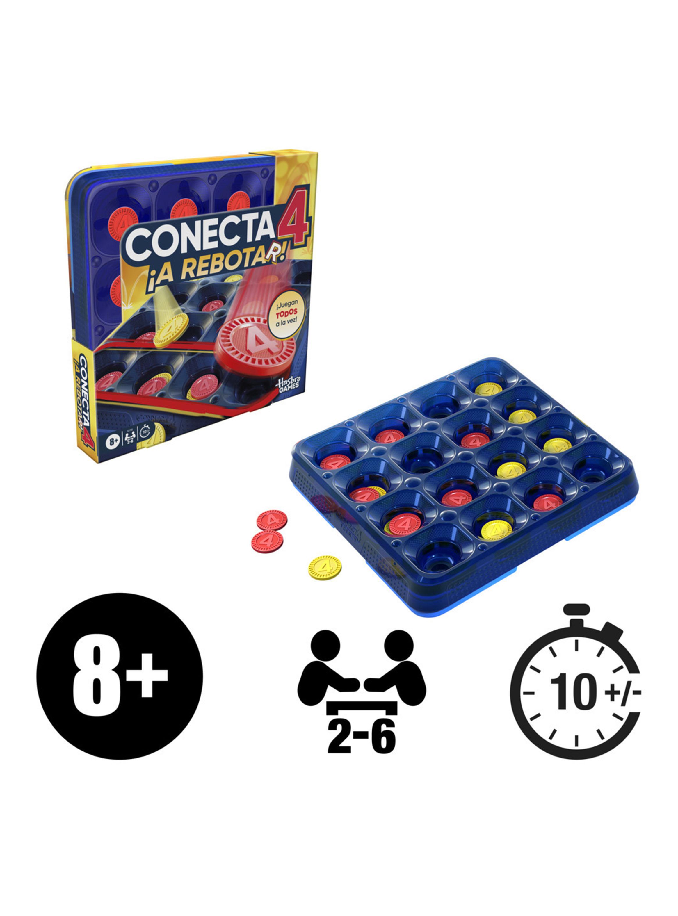 Juego de Mesa Conecta 4 ¡A rebotar!-3