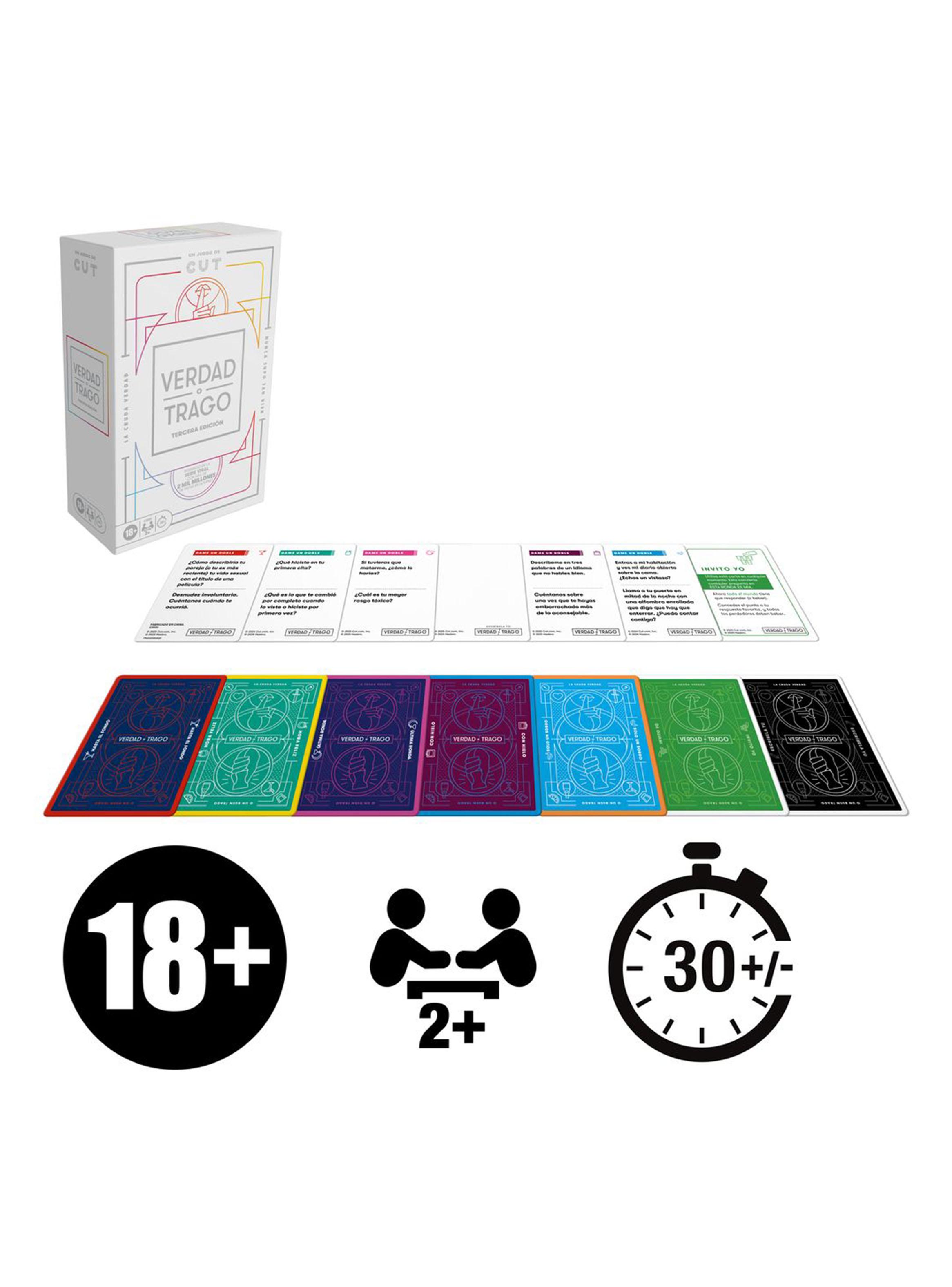 Juego de Mesa Adultos Verdad o Trago-2