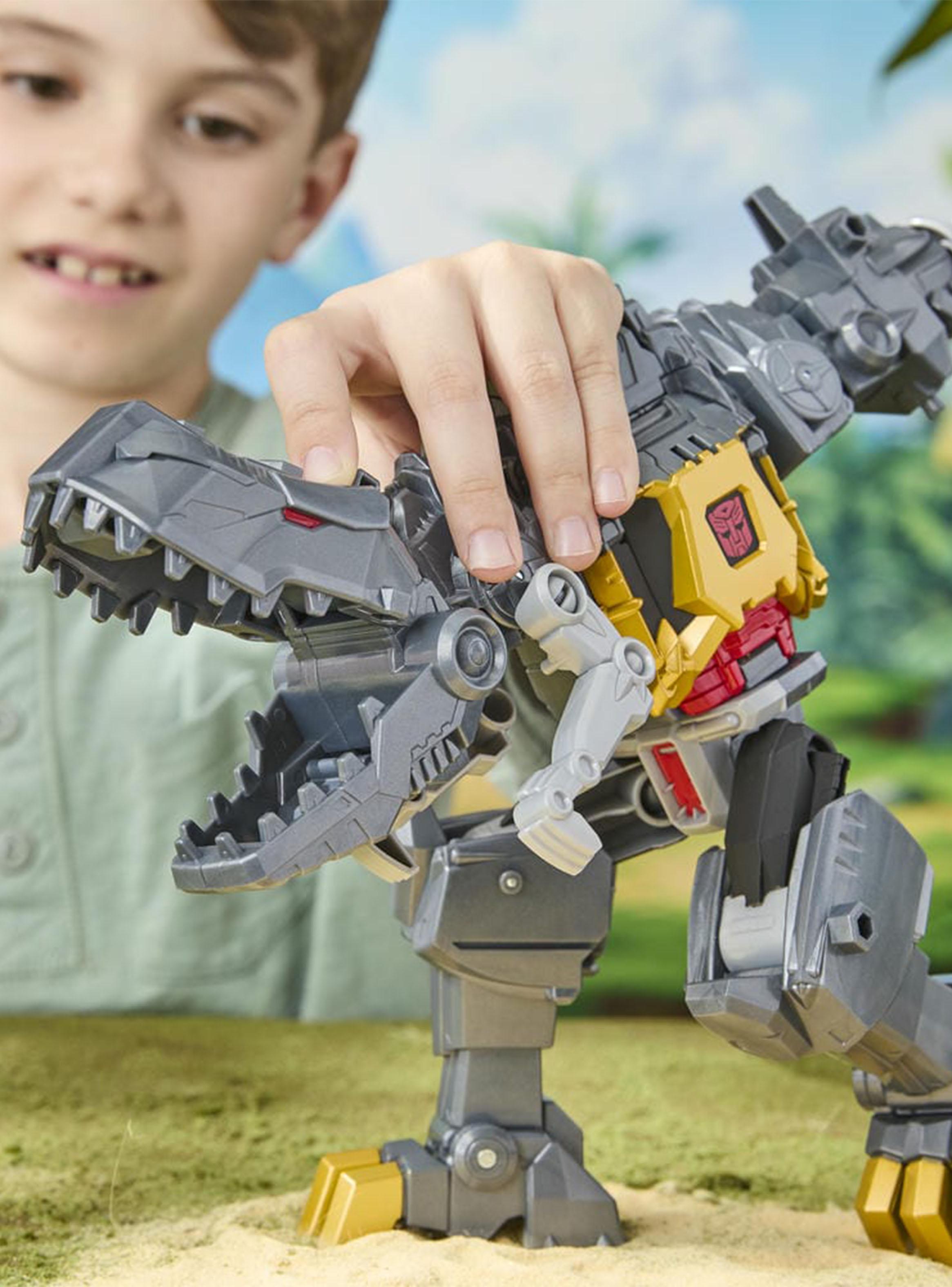 Figura de Acción Cyberworld Mandíbulas de Batalla Grimlock-4