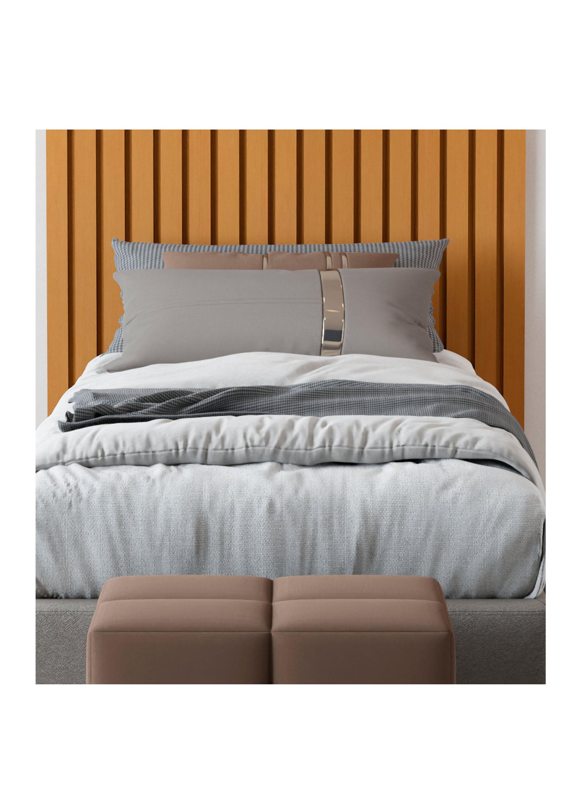 Respaldo de Cama Panel Single Caramelo-3
