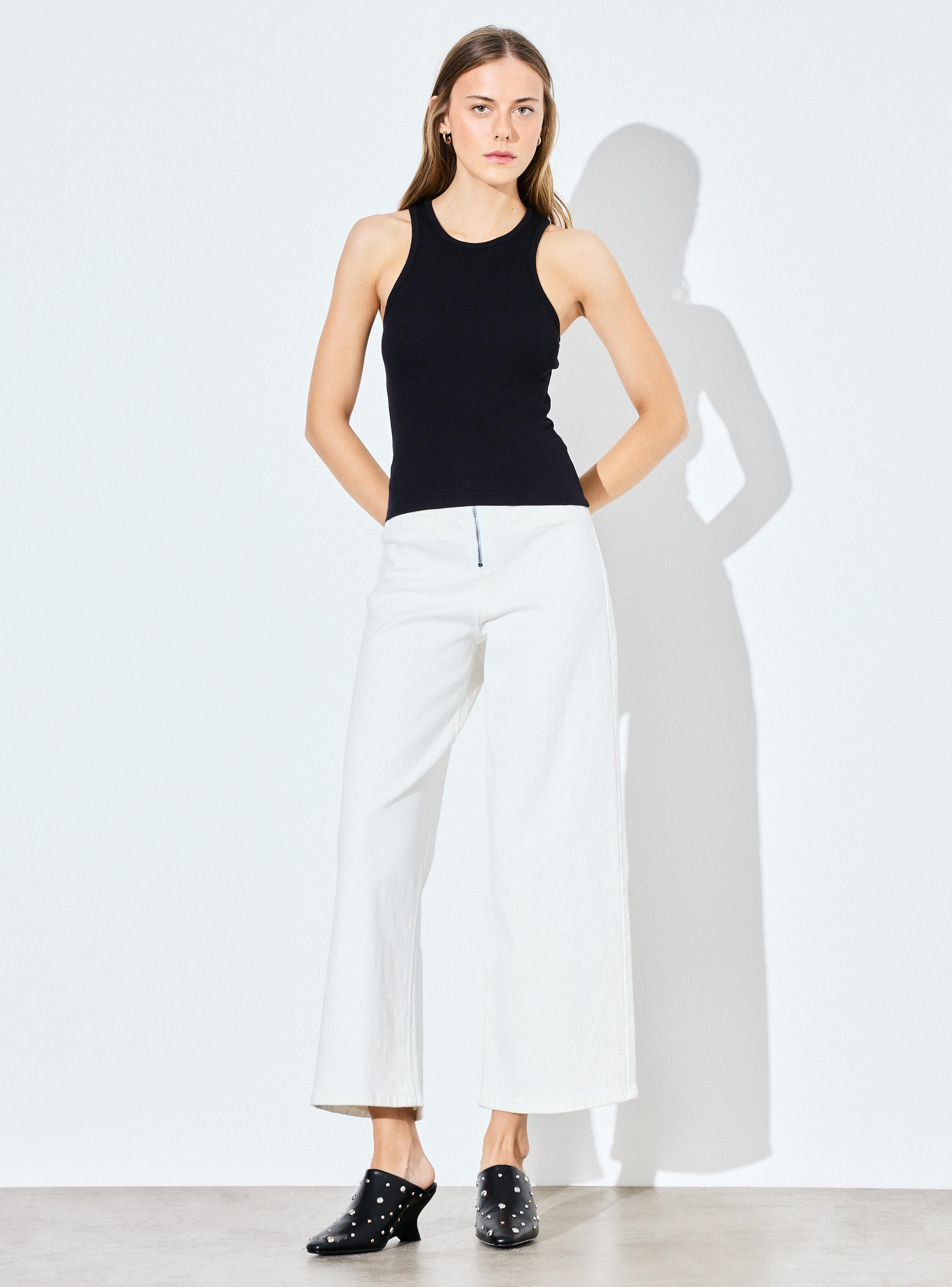 Polera Halter sin Mangas-4