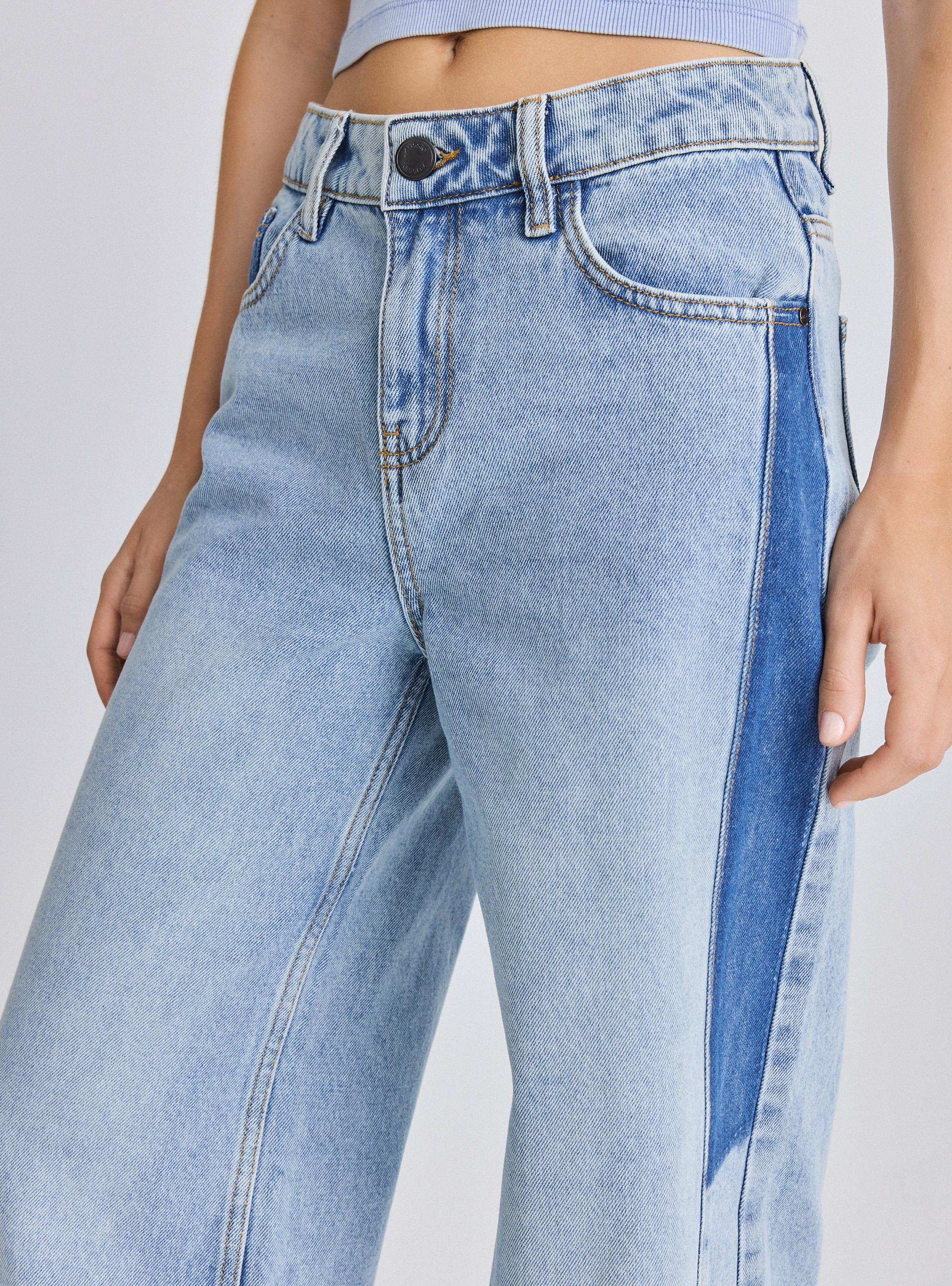 Jeans Bicolor Costados-2