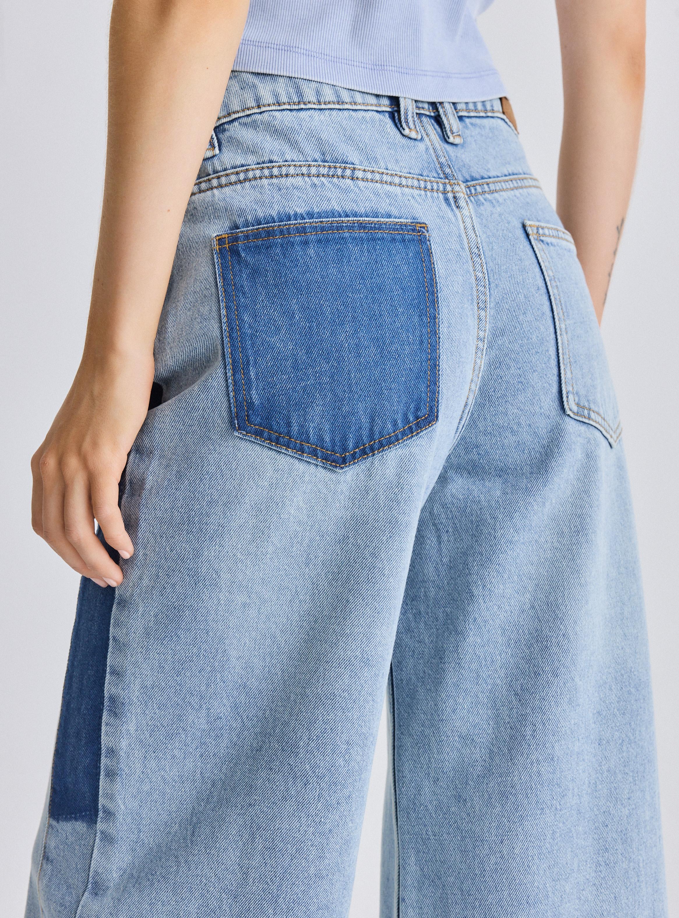 Jeans Bicolor Costados-3